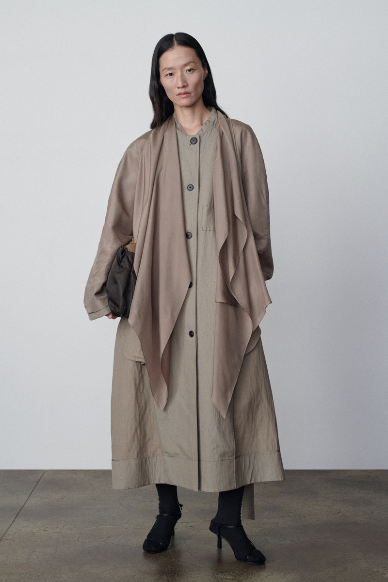 Evia Coat in Silk 5