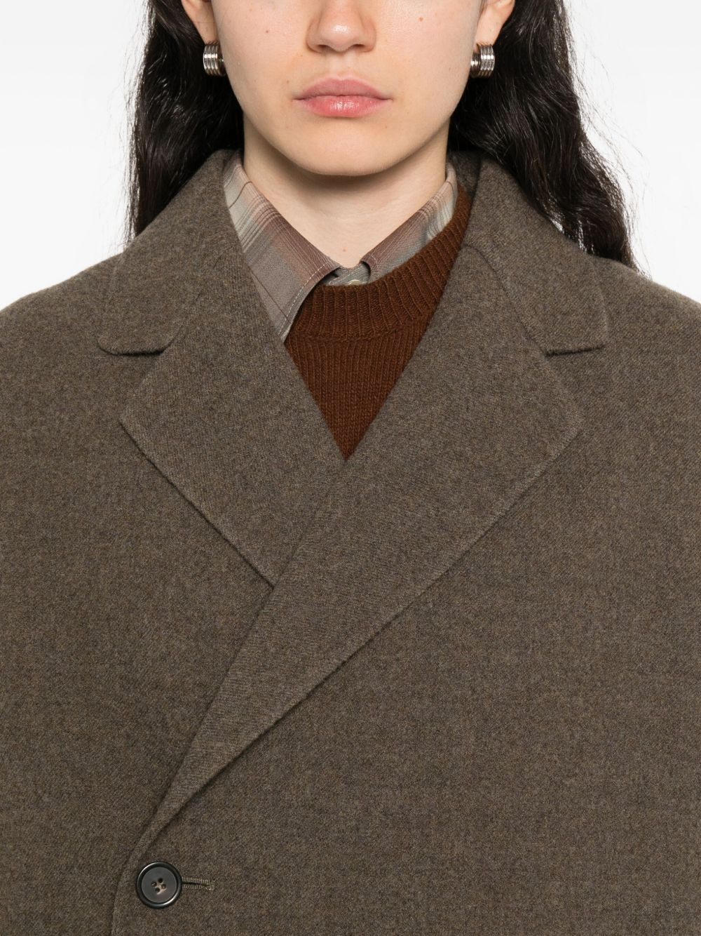 Correggio double-breasted coat - 5