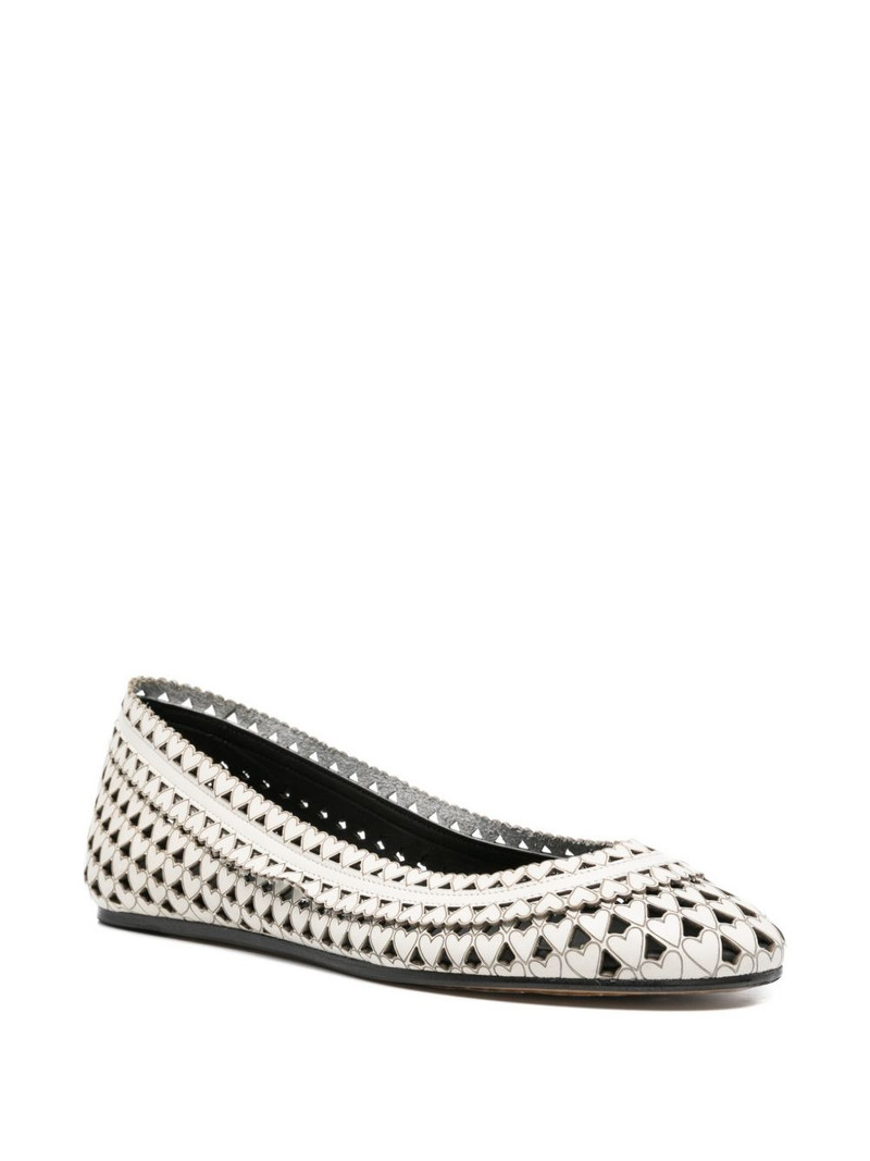Isabel Marant Belni leather ballet flats outlook