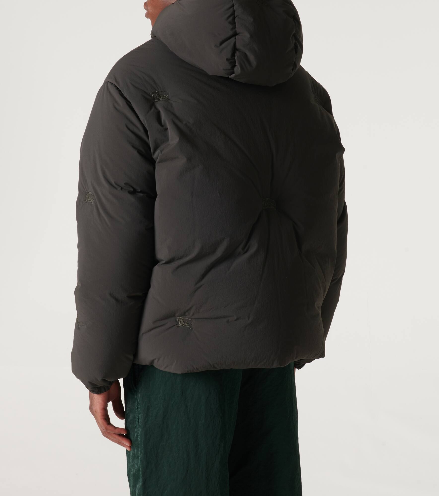 Hooded down jacket - 4