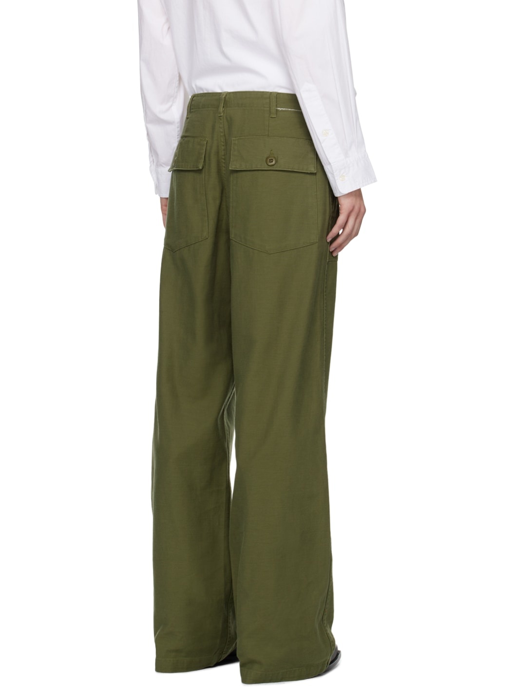 Green Utility Trousers - 3