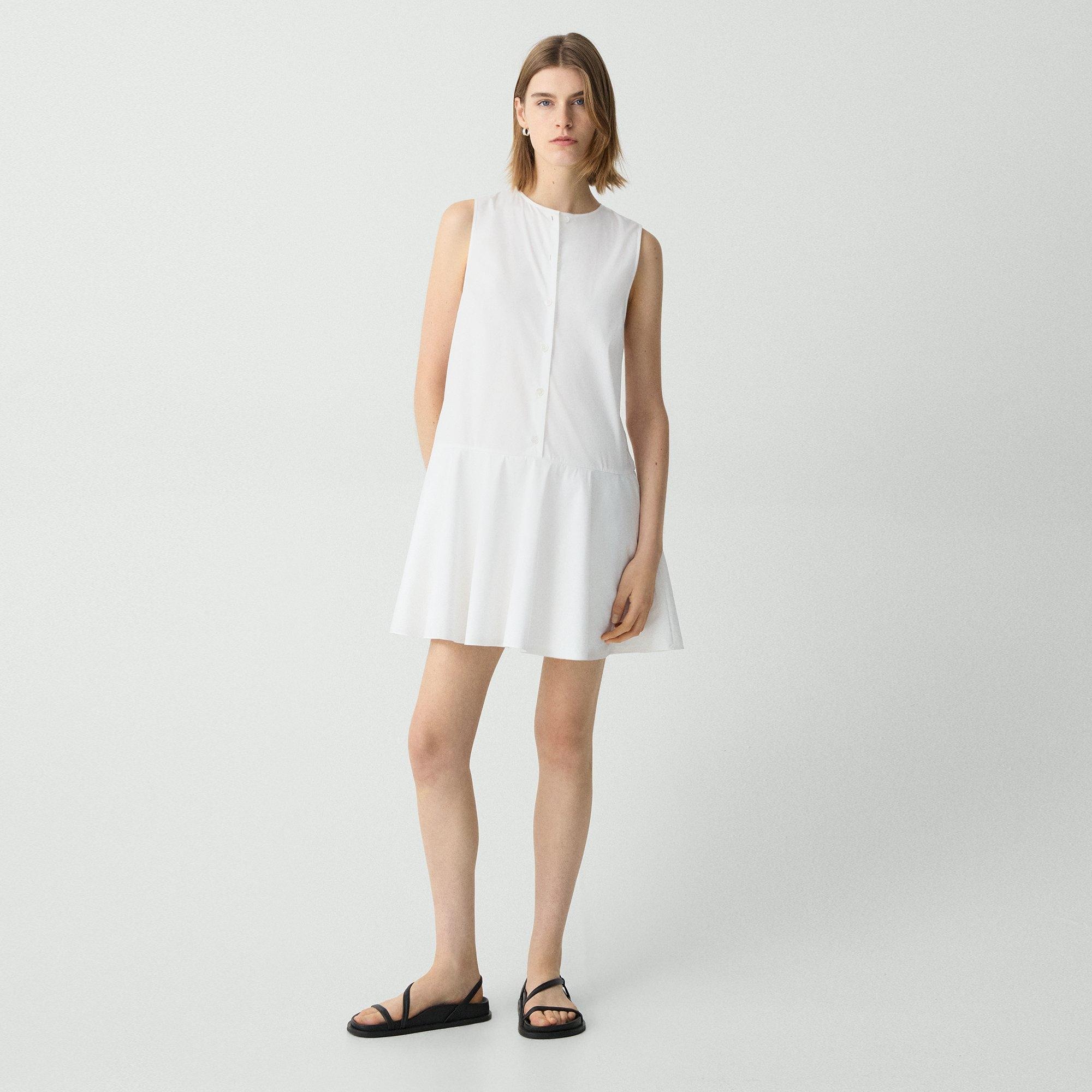 Sleeveless Mini Dress in Good Cotton - 2