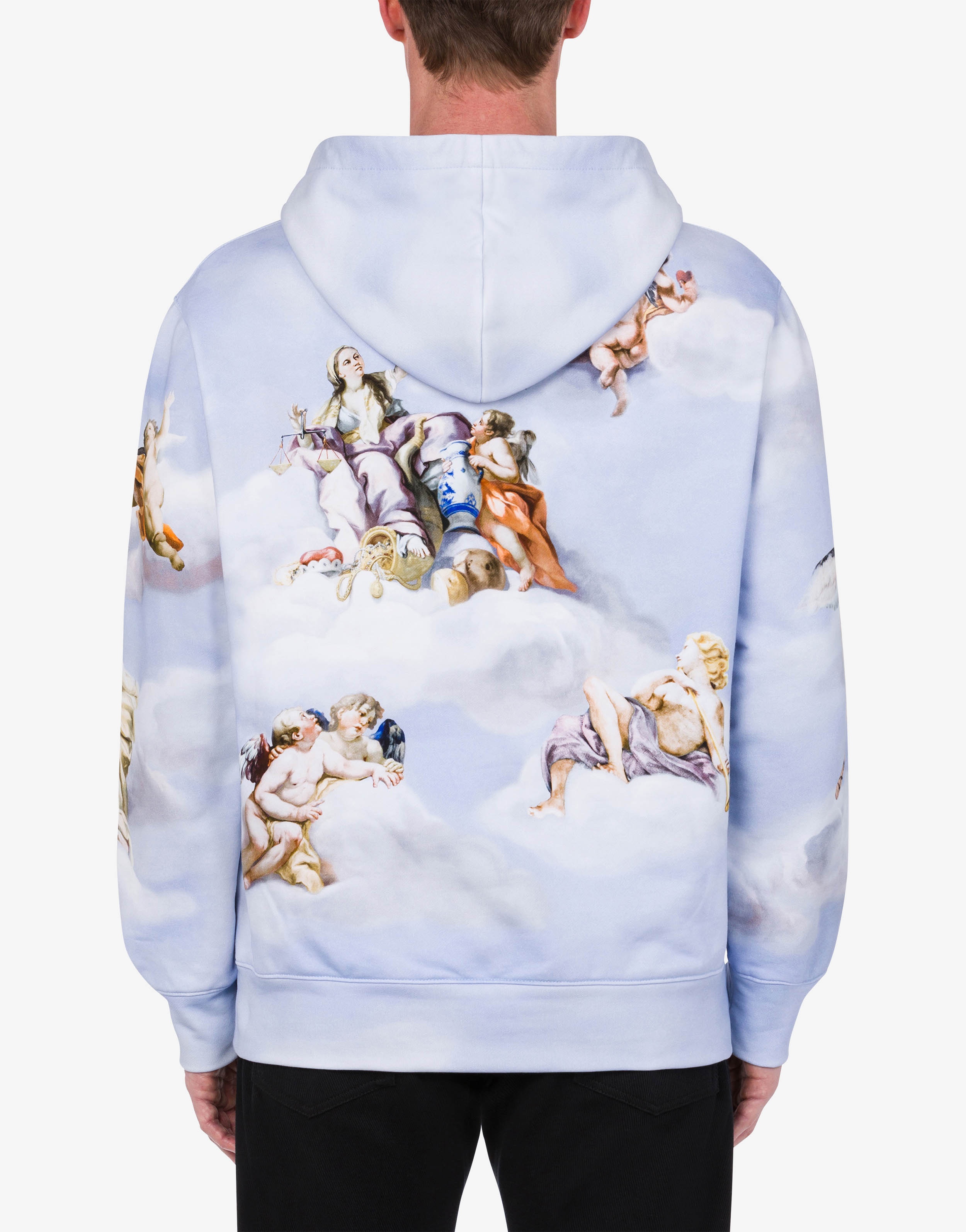 FRESCO PRINT COTTON SWEATSHIRT - 3