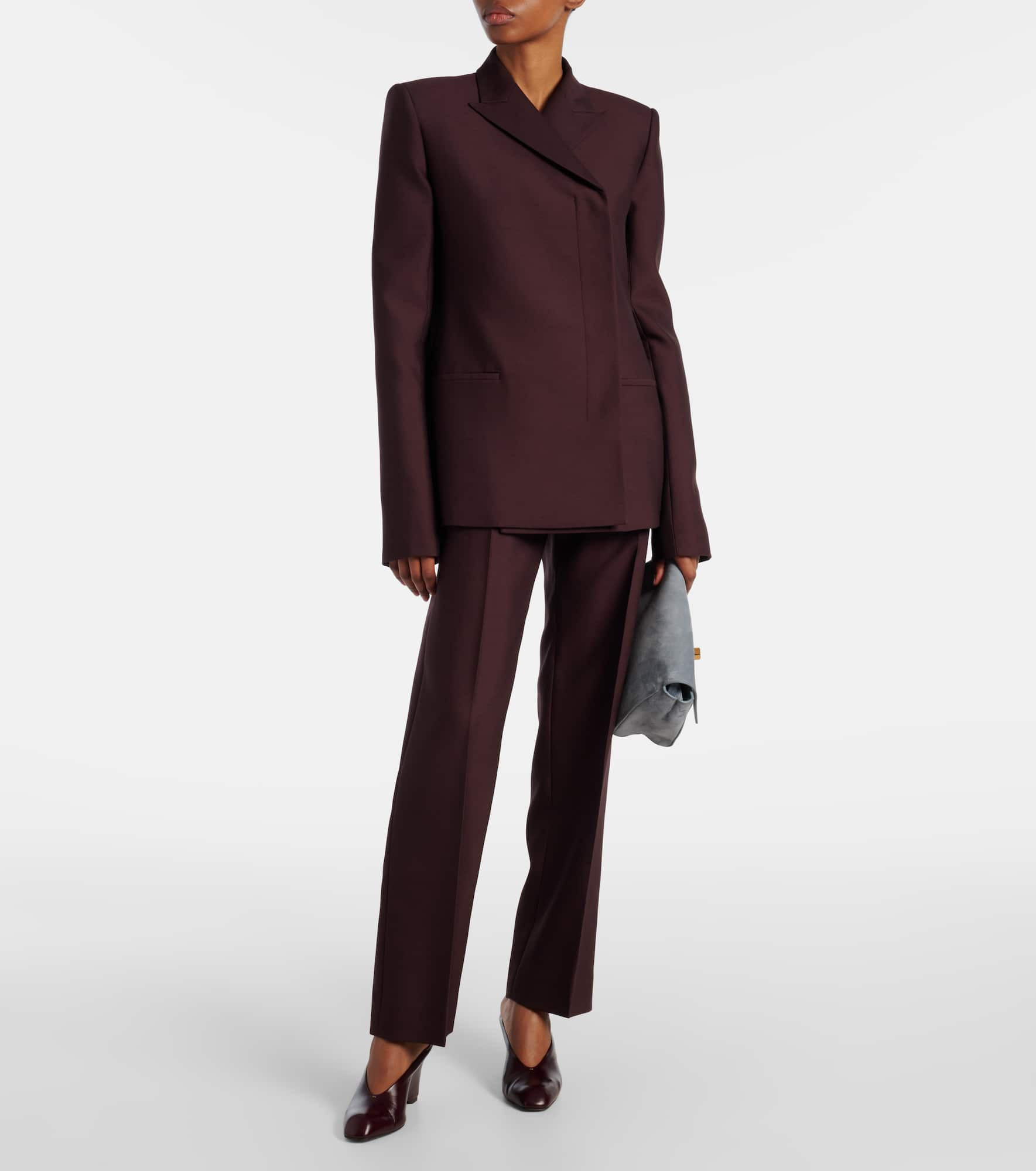Silvannah wool and silk blazer - 2