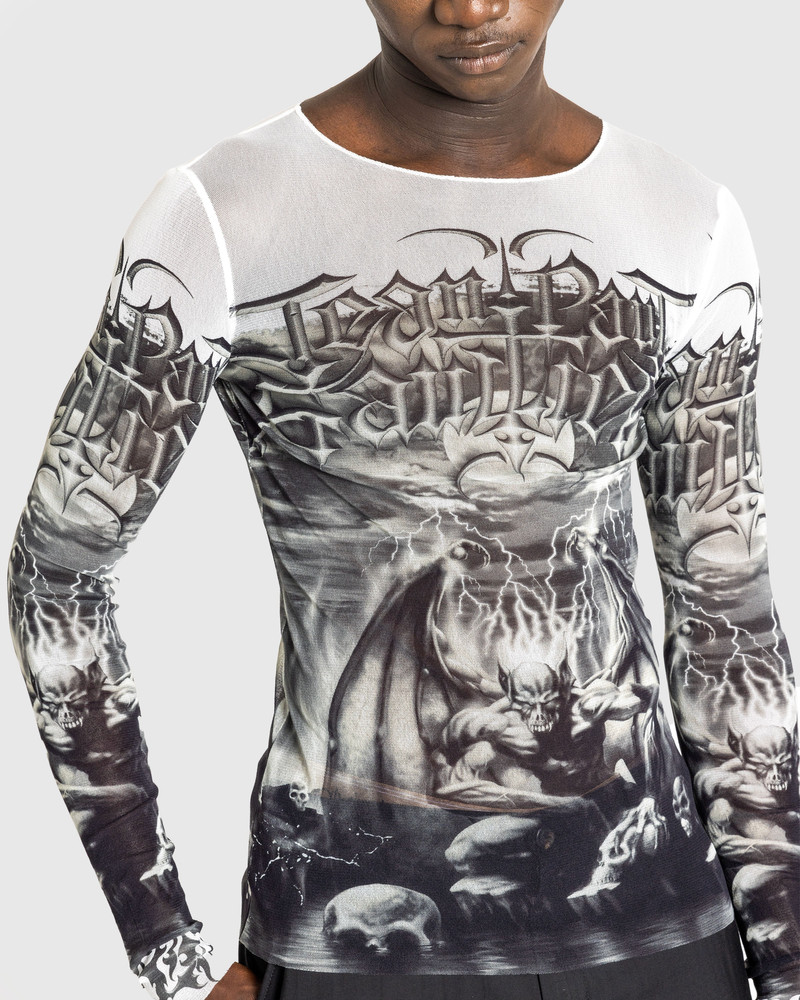 Jean Paul Gaultier – Diablo Top White/Black 5