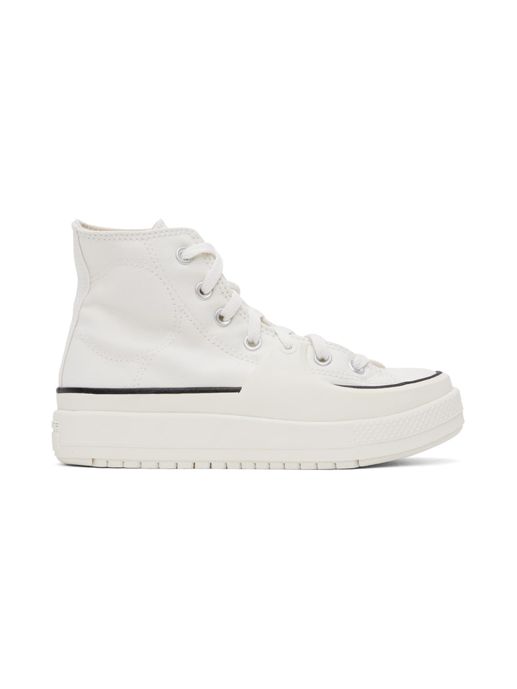 White All Star Construct Sneakers - 1