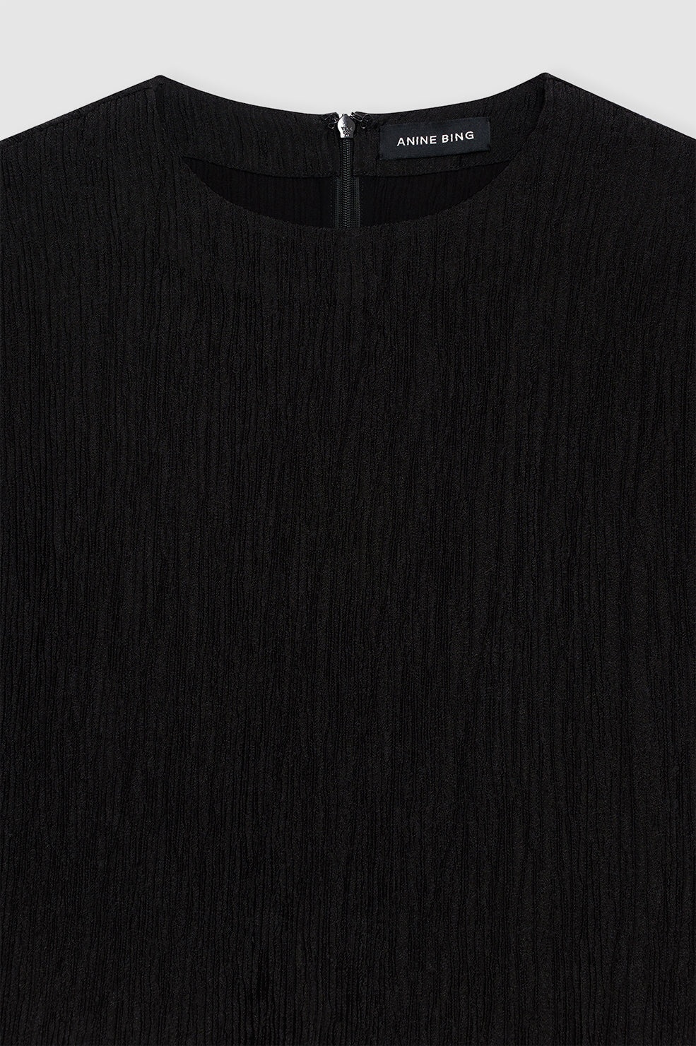 Jollie Top - Black Crinkle - 4
