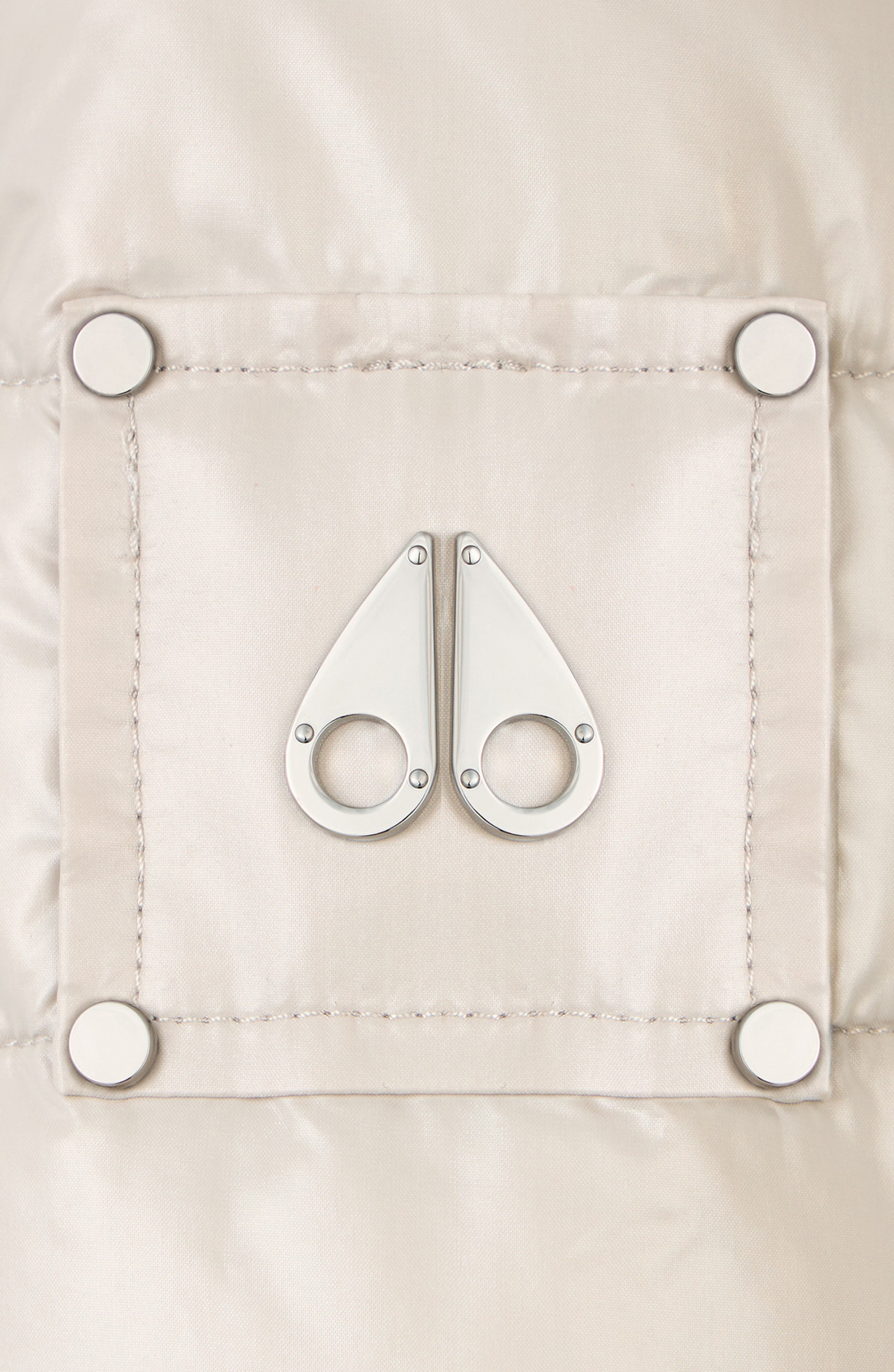 Moose Knuckles Eden Water Repellent Liner Jacket in Alabaster at Nordstrom - 6