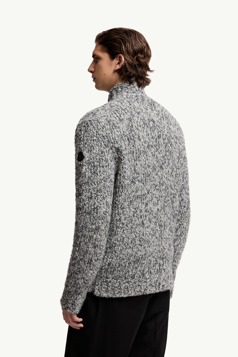 Wool & Alpaca Zip-Up Cardigan 5