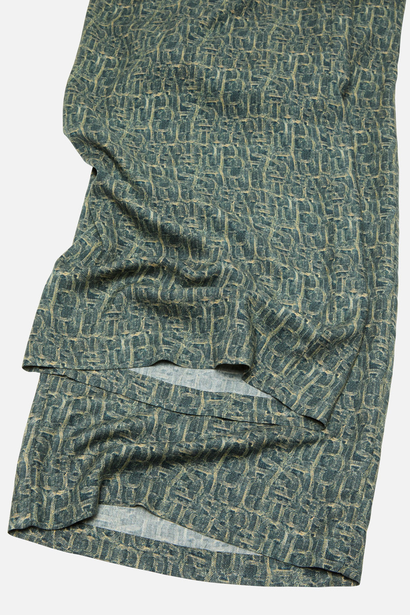 Monogram trousers - Blue multi 5