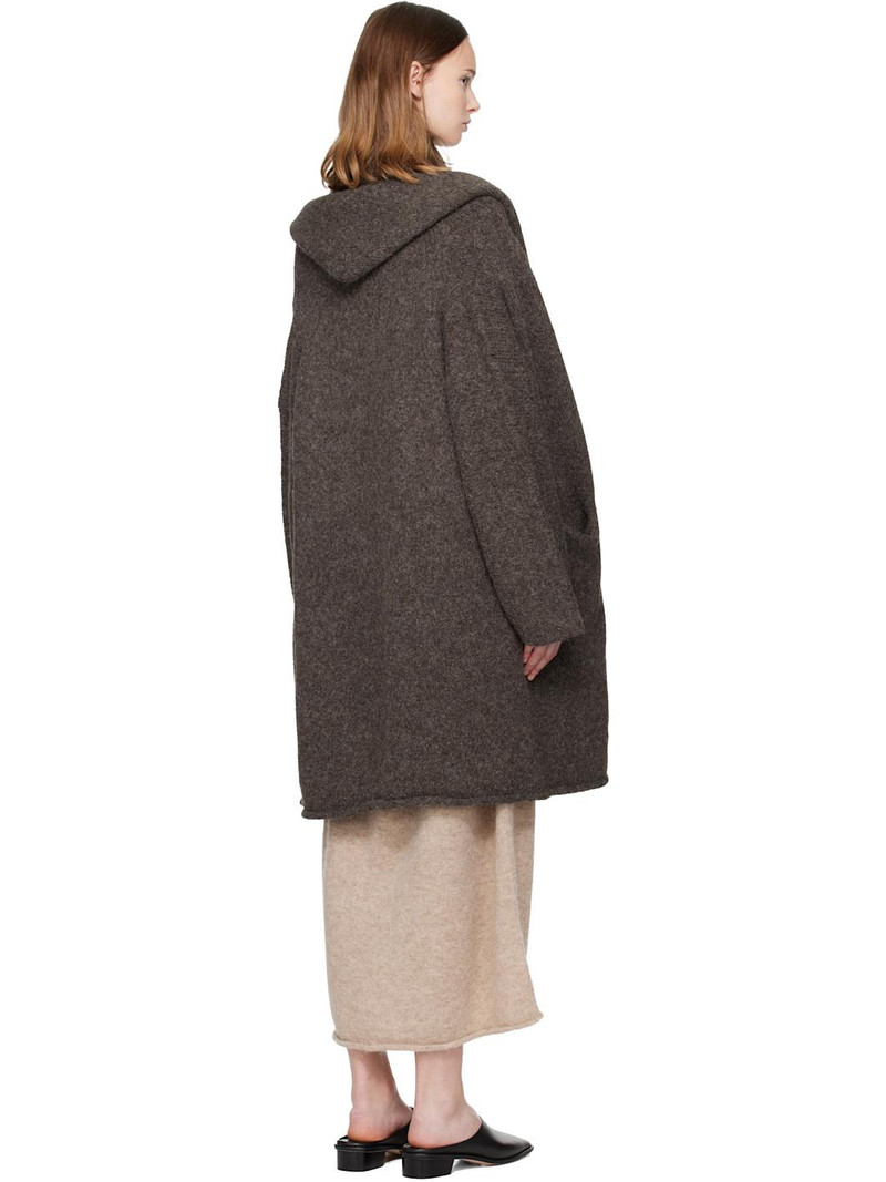 Taupe Capote Coat 3