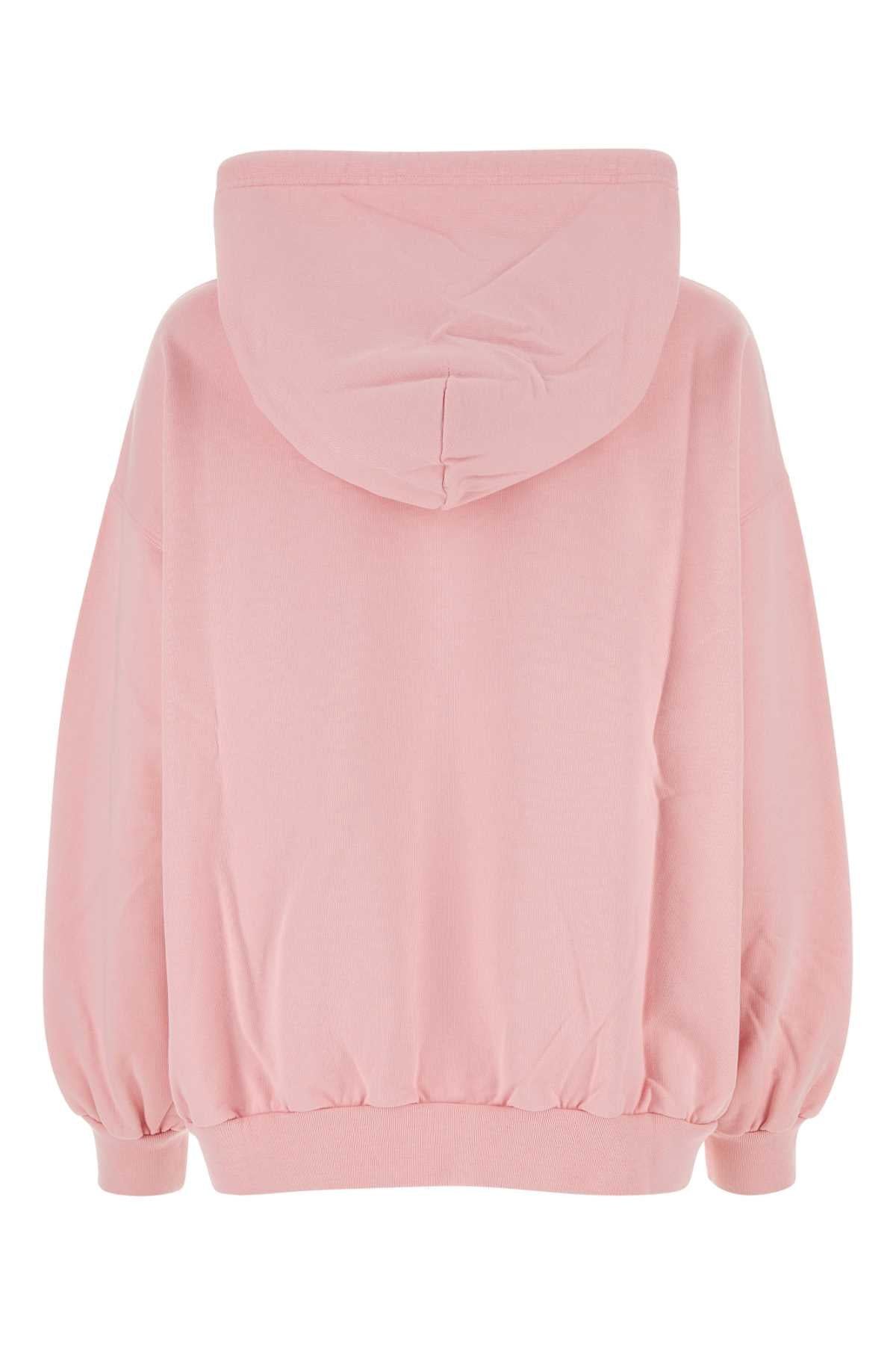 Versace Women Pink Cotton Sweatshirt - 2