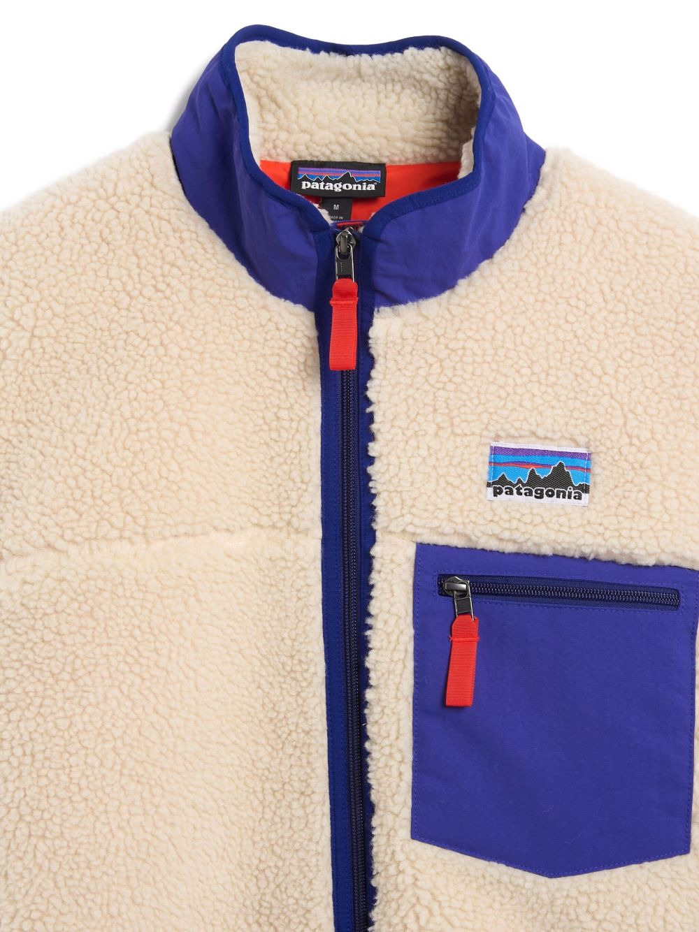 fleece-texture zip-up jacket - 4