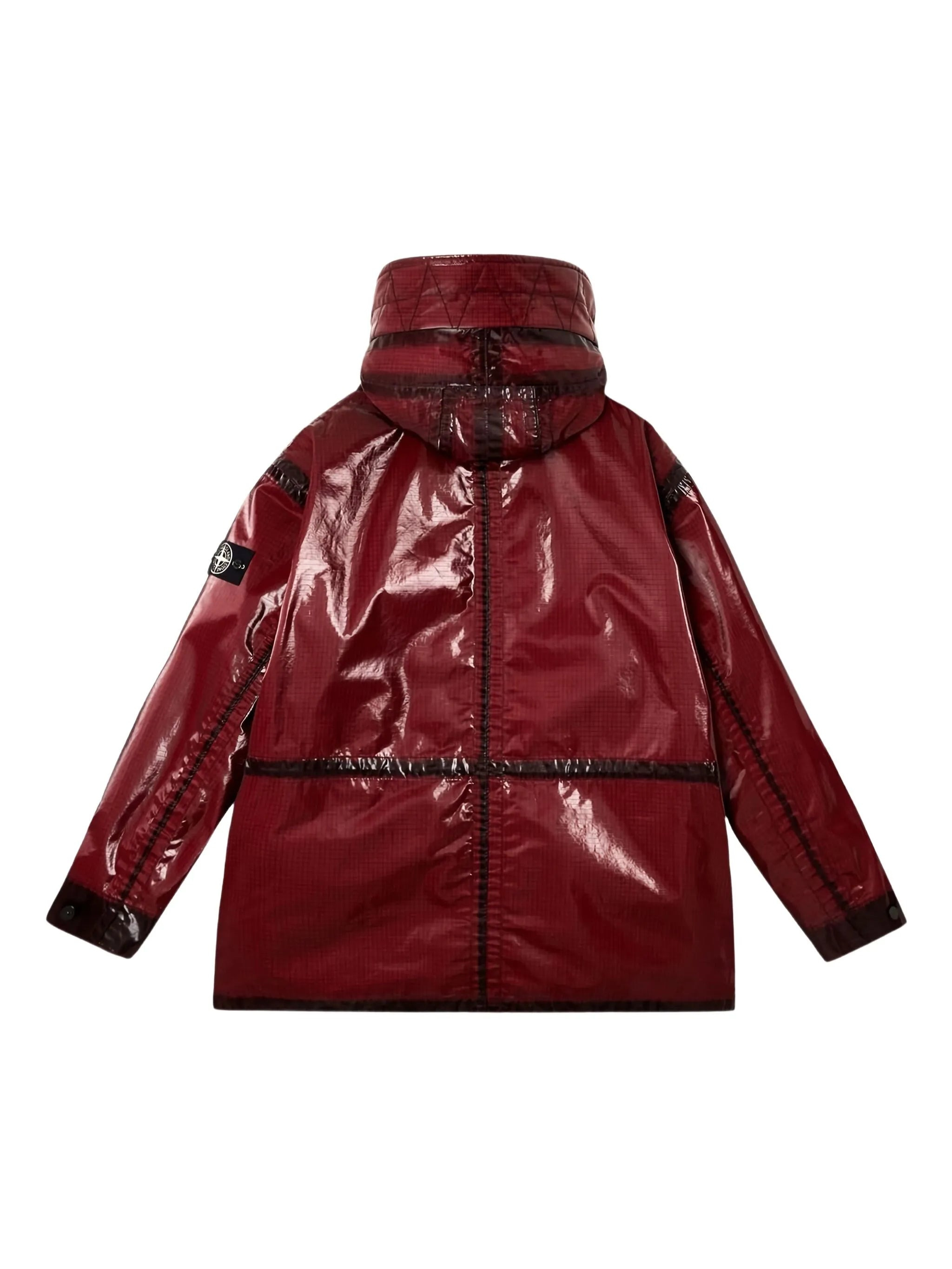 Stone Island Prismatic-effect Hooded Coat - 2