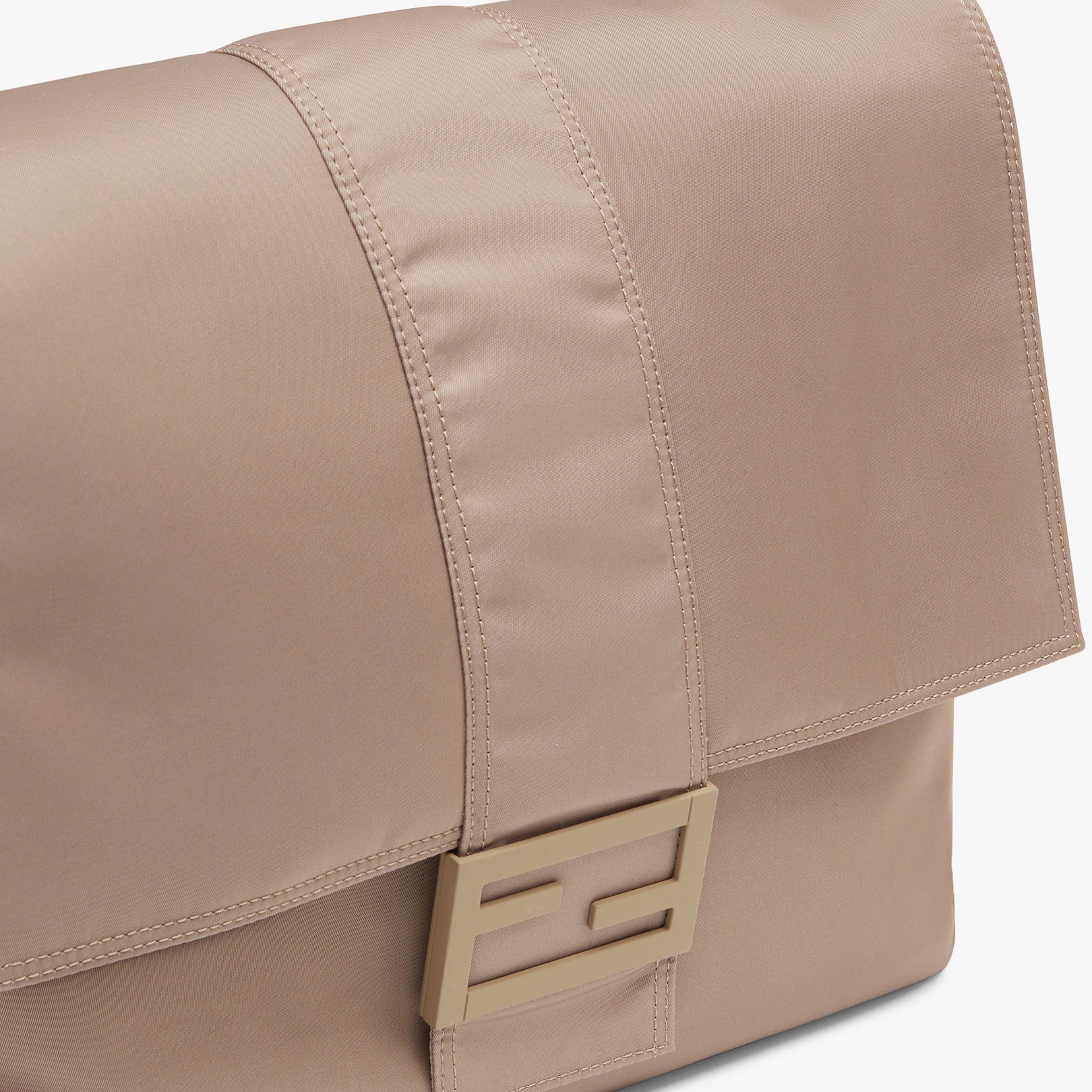 Beige nylon bag - 5