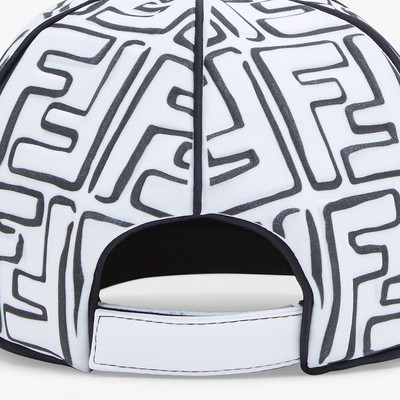 FENDI White Lycra® baseball cap outlook