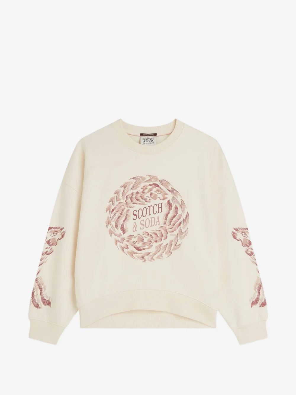 logo-print sweatshirt - 1