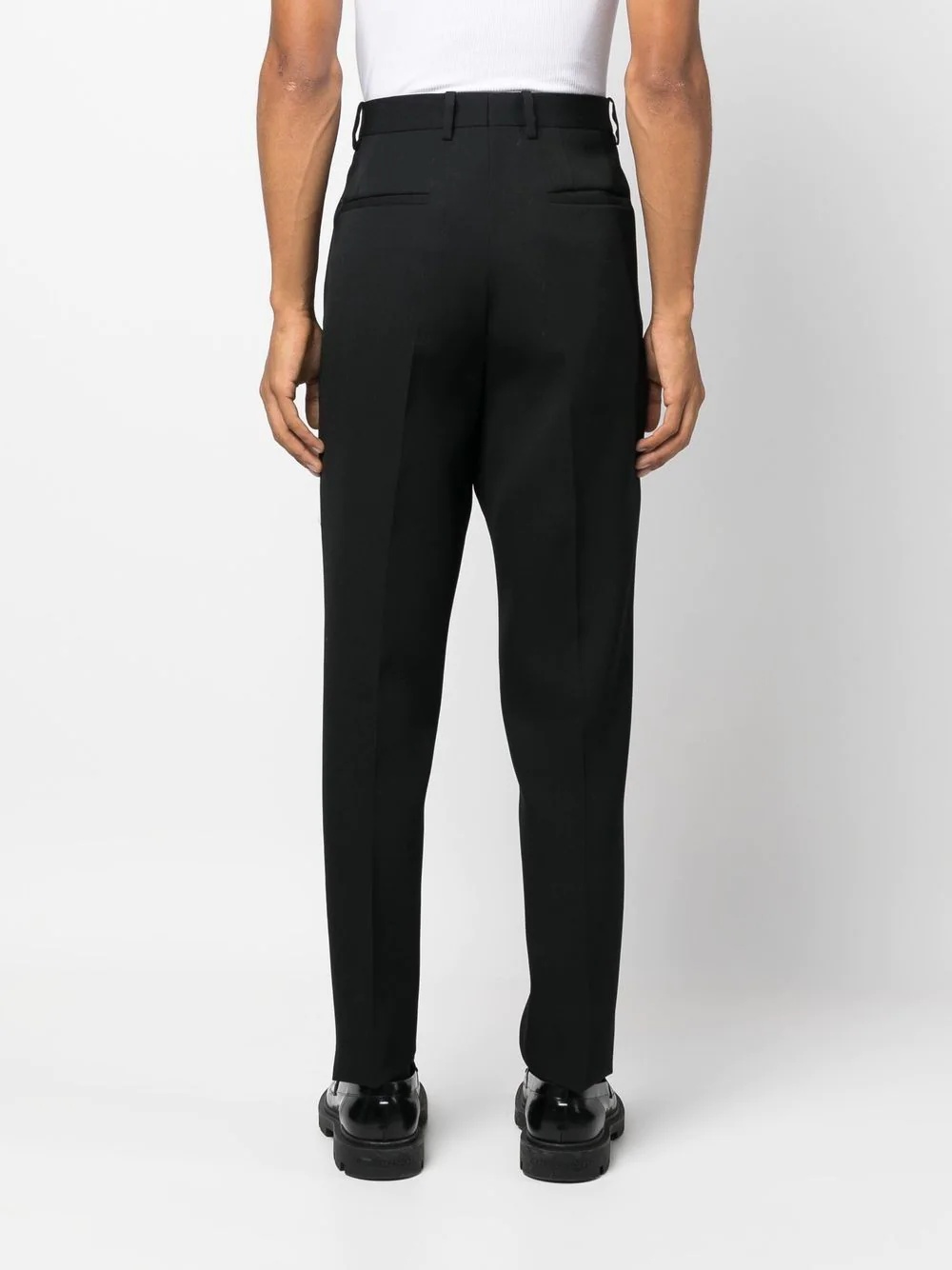 tapered-leg trousers - 4