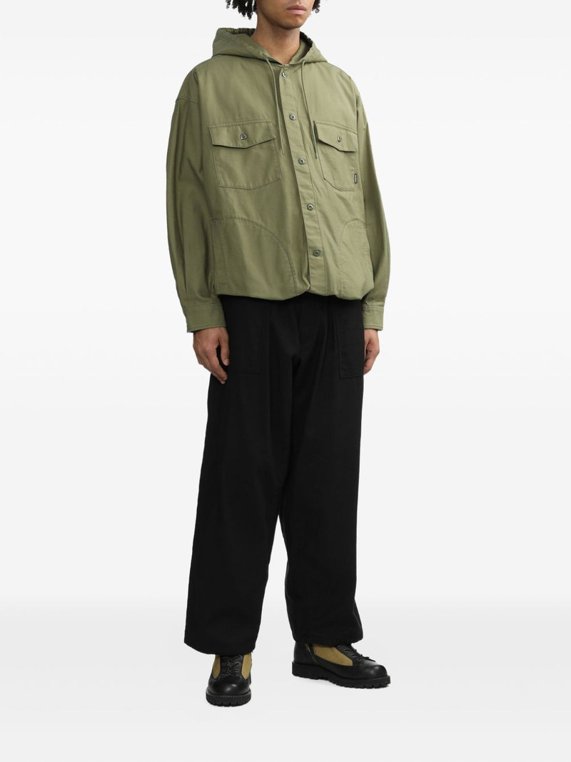 NEIGHBORHOOD pleated side-pocket trousers outlook