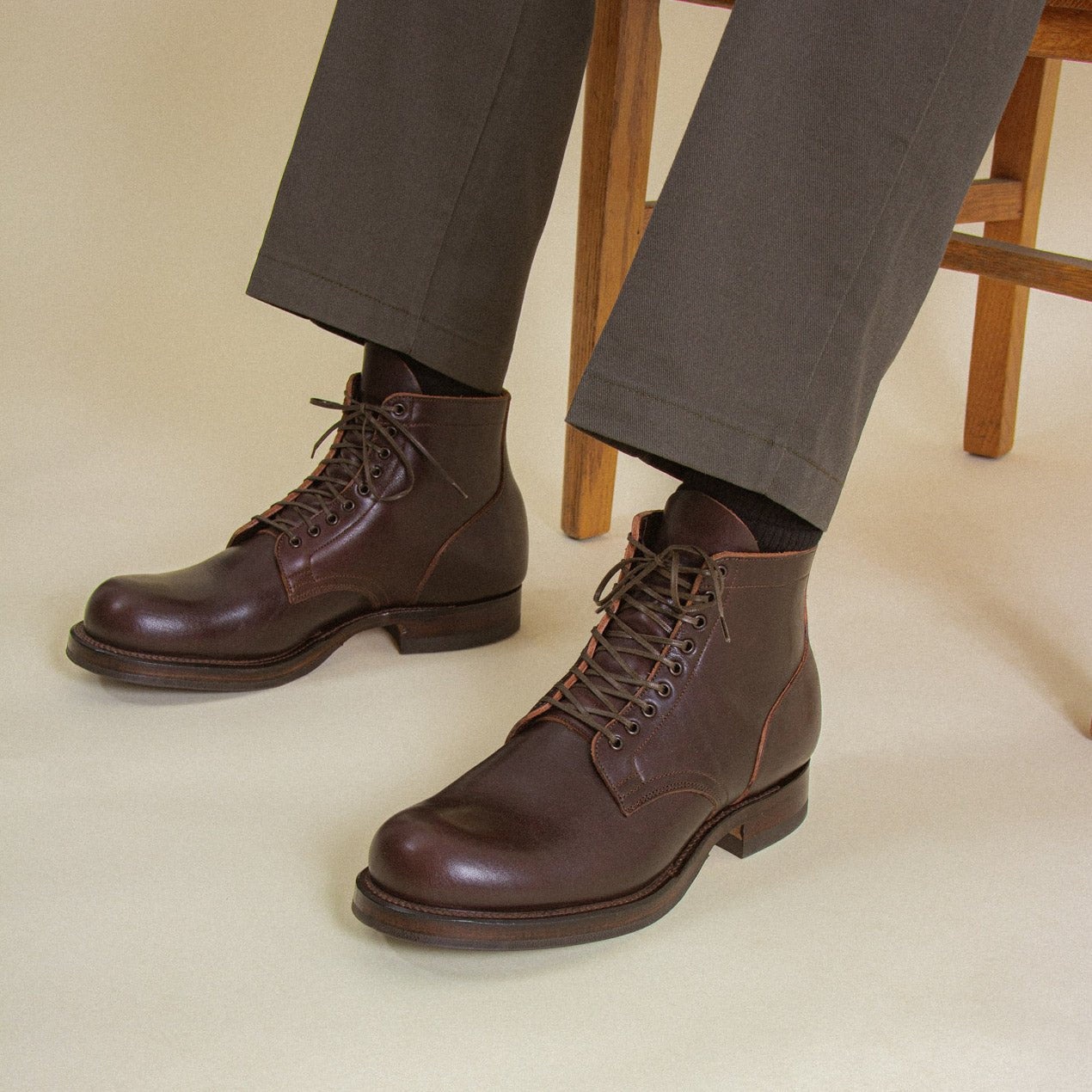 Service Boot® 2040 - Dark Brown Wooly Chromexcel® - 3