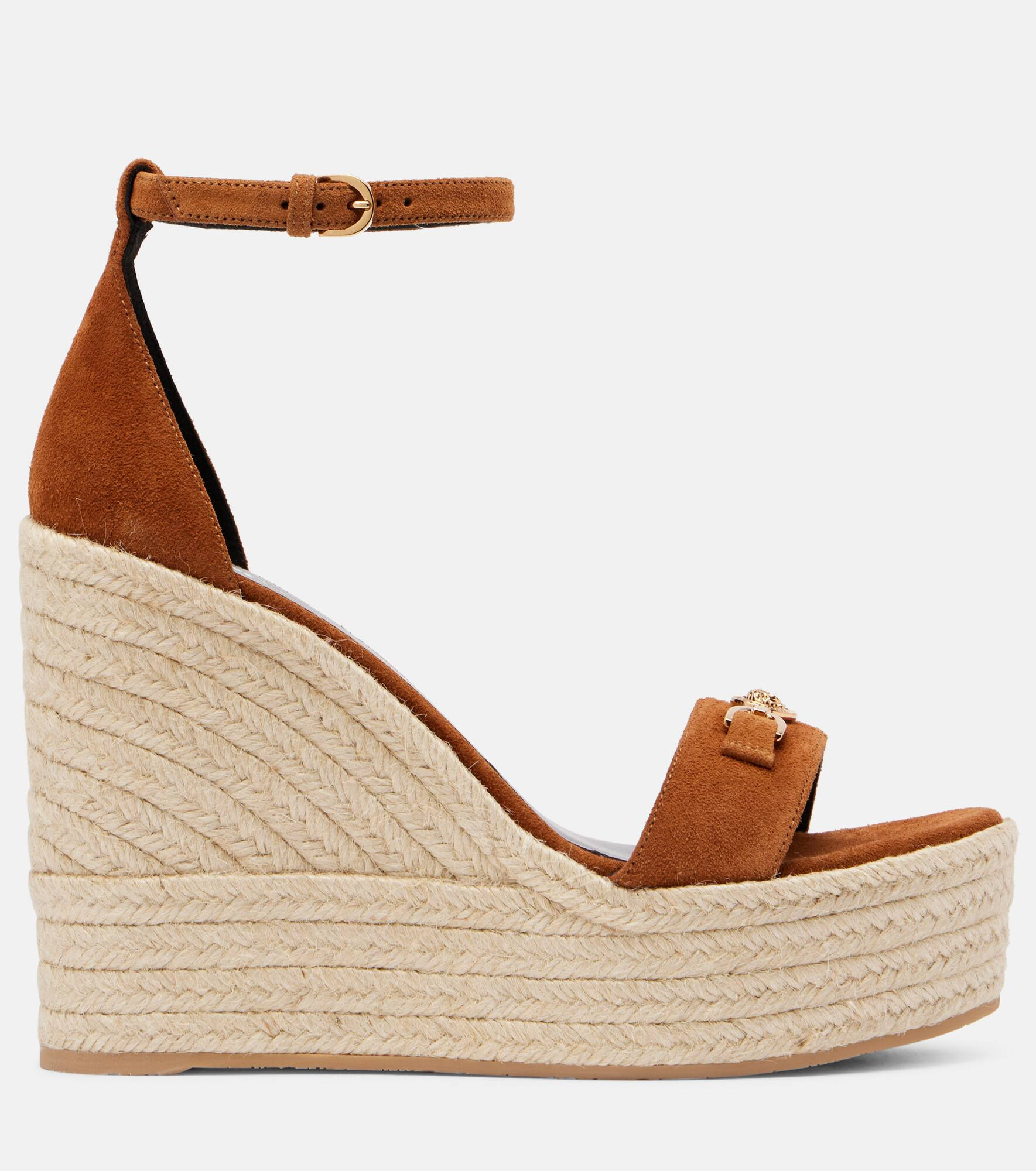 Medusa '95 suede espadrille wedges - 4