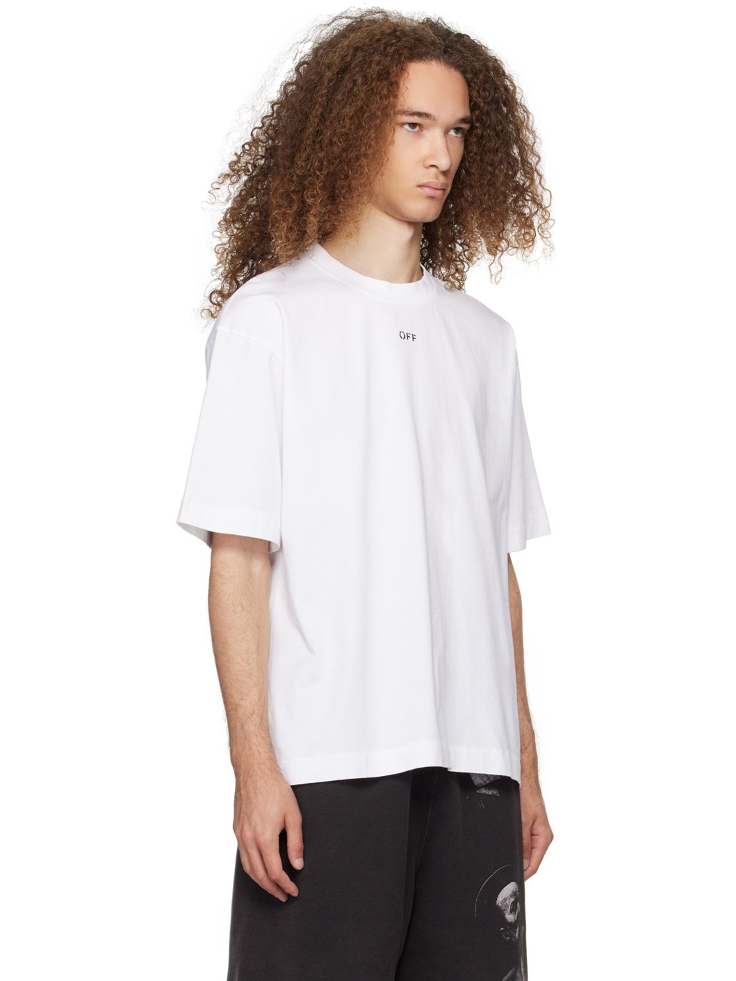 White Stamp Skate T-Shirt - 2