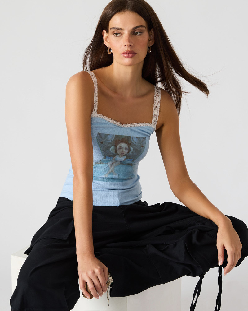 LOVE GOLDIE TANK SURF BLUE 5