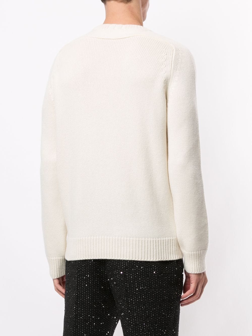 cashmere crew neck jumper - 4