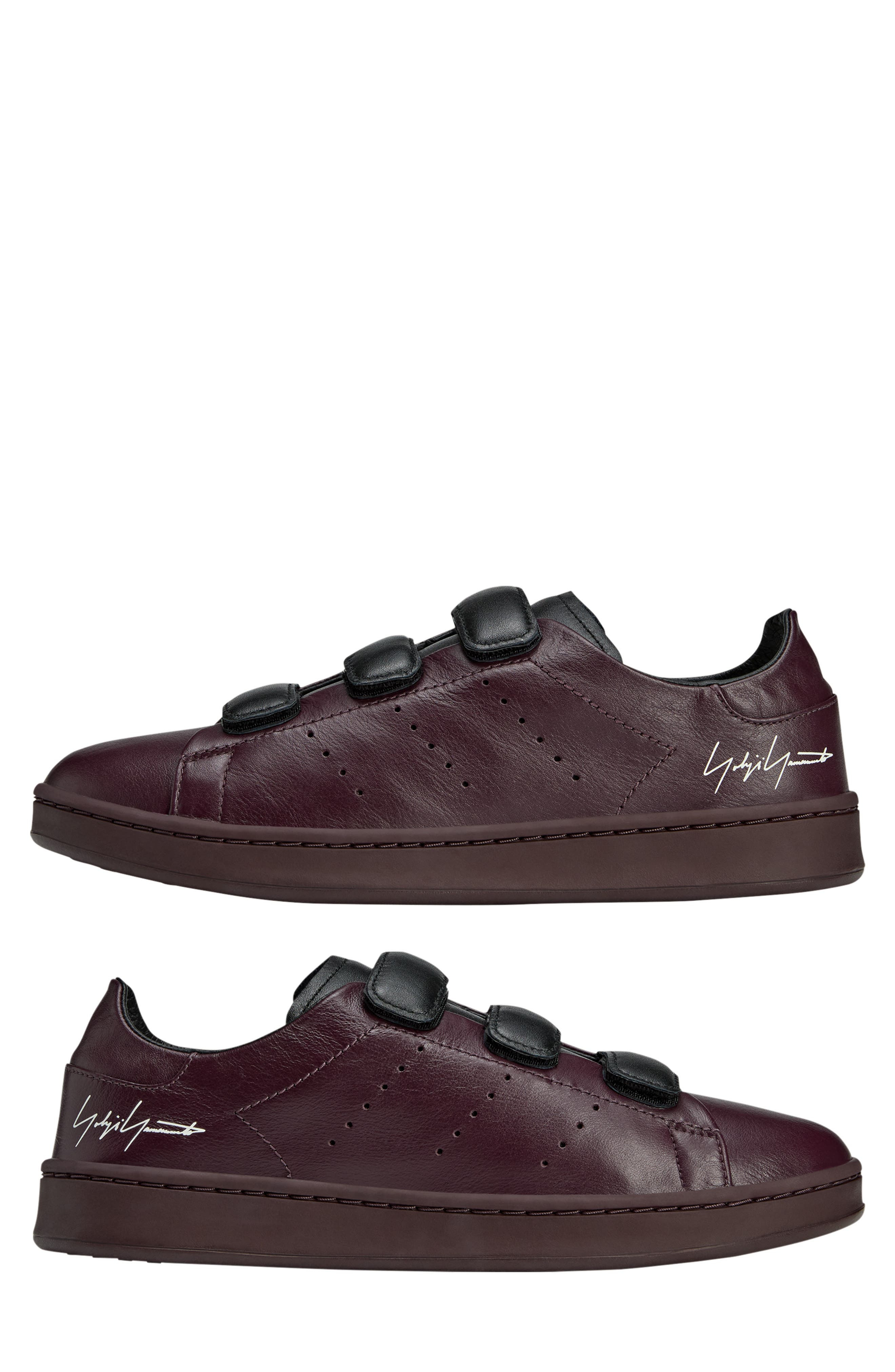 Y-3 Gender Inclusive Stan Smith Sneaker in Shadow Maroon/Black at Nordstrom - 7