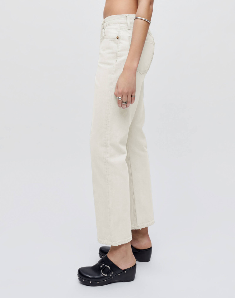 Easy Straight Crop - Vintage White 5