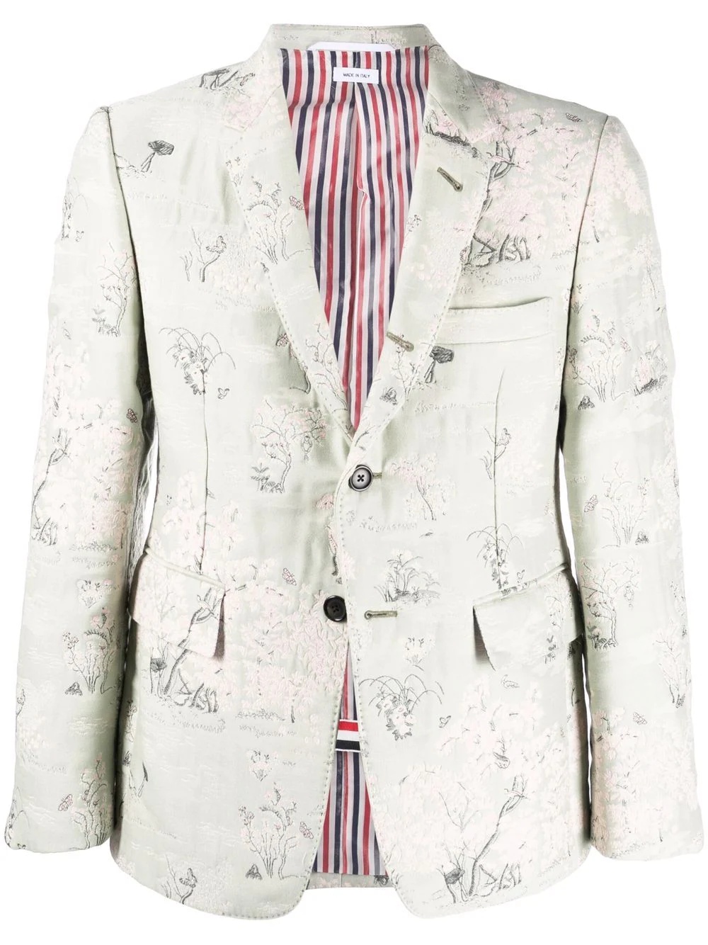 Toile-jacquard blazer - 1