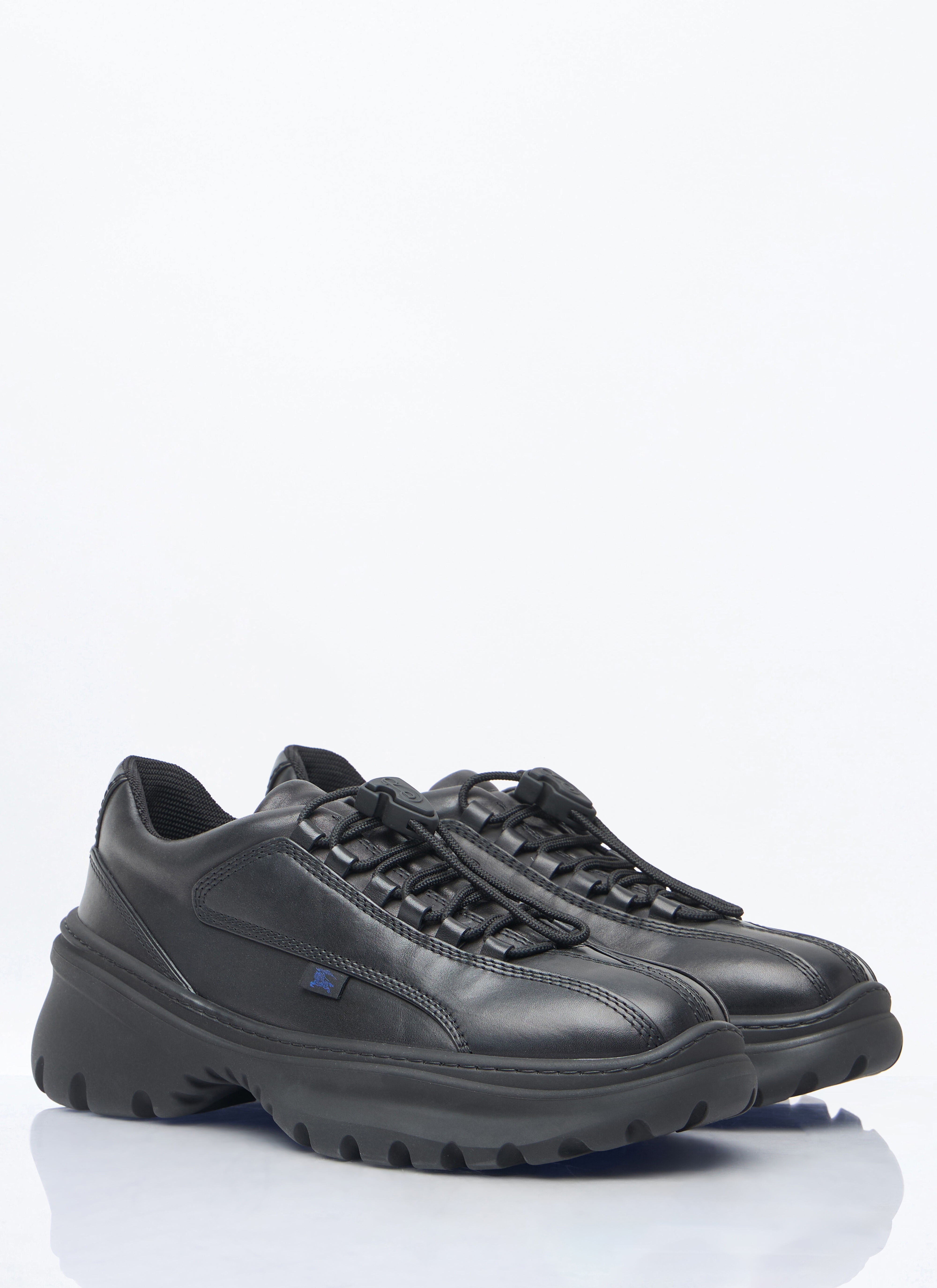 Leather Scoot Sneakers - 3