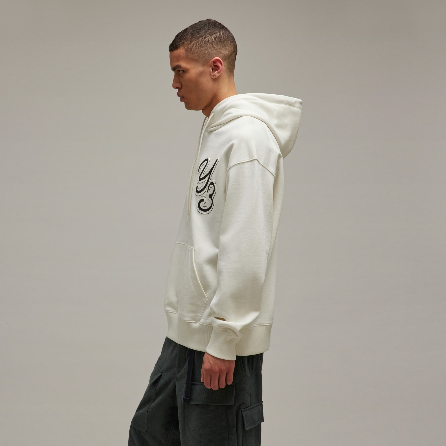 Y-3 Graphic Logo Hoodie - 3