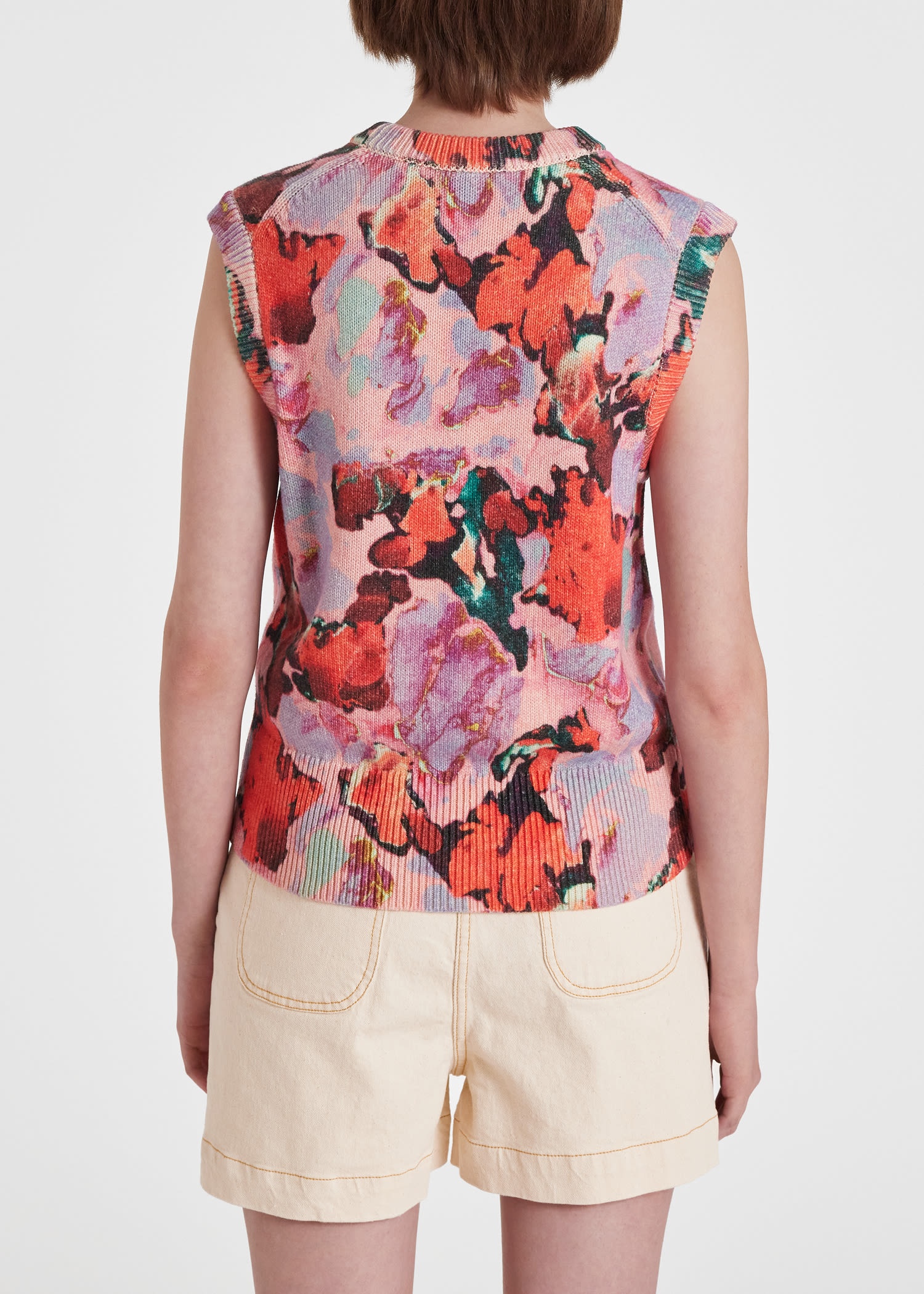 'Marble' Knitted Vest - 4