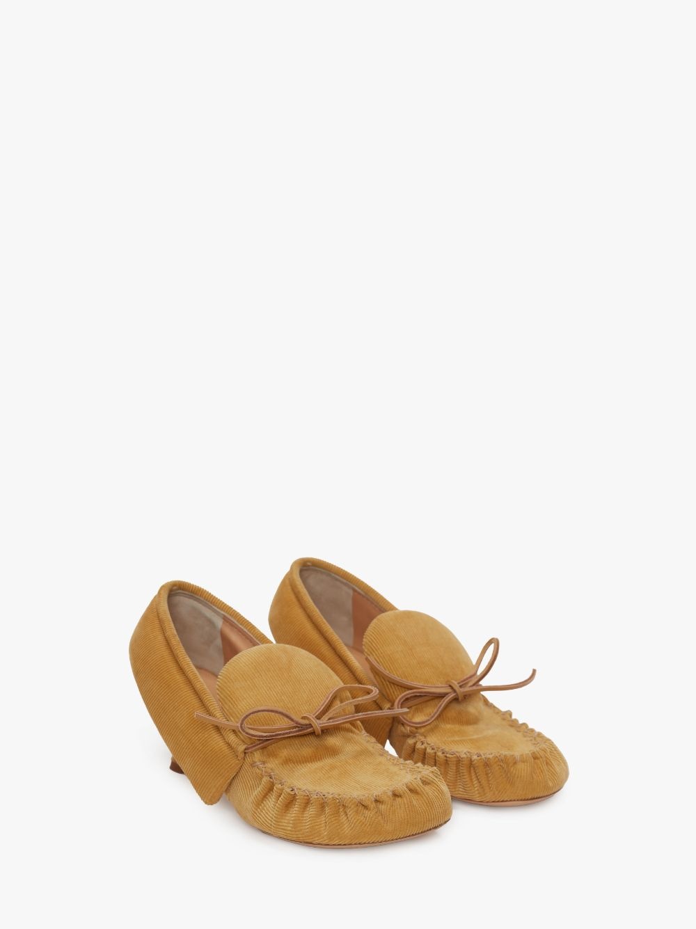 KITTEN HEEL MOCCASINS - 2