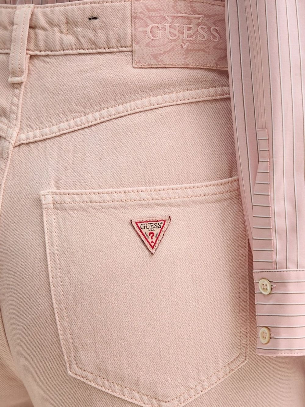 logo-patch jeans - 3
