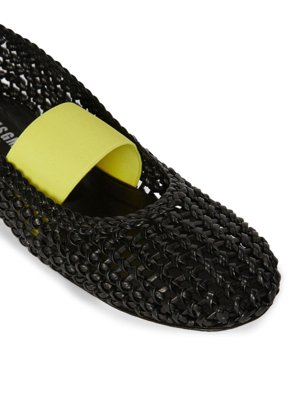 leather ballerina shoes - 4