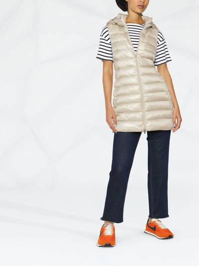 Herno goose-down padded gilet outlook