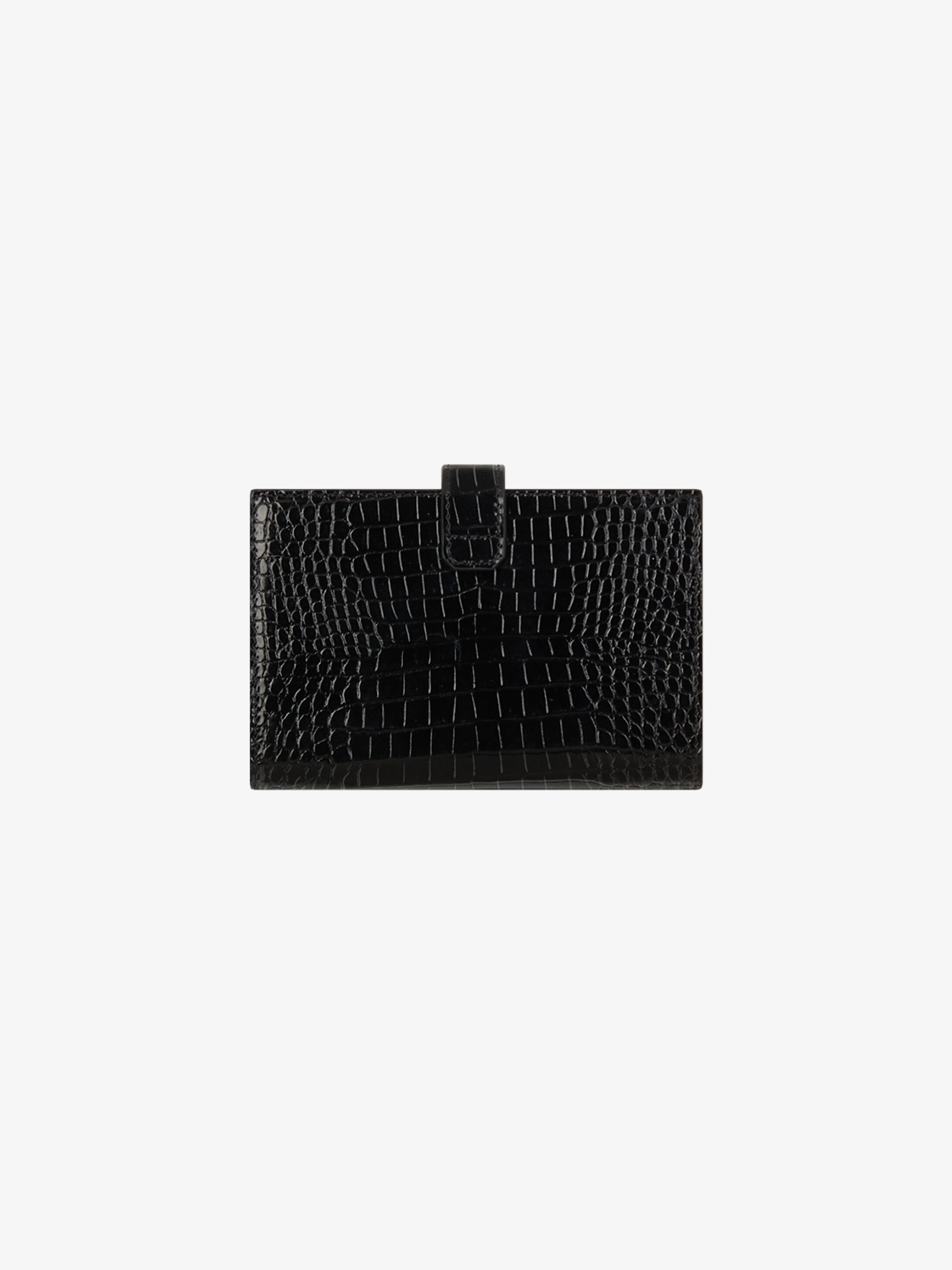 GV3 wallet in crocodile-effect leather - 3