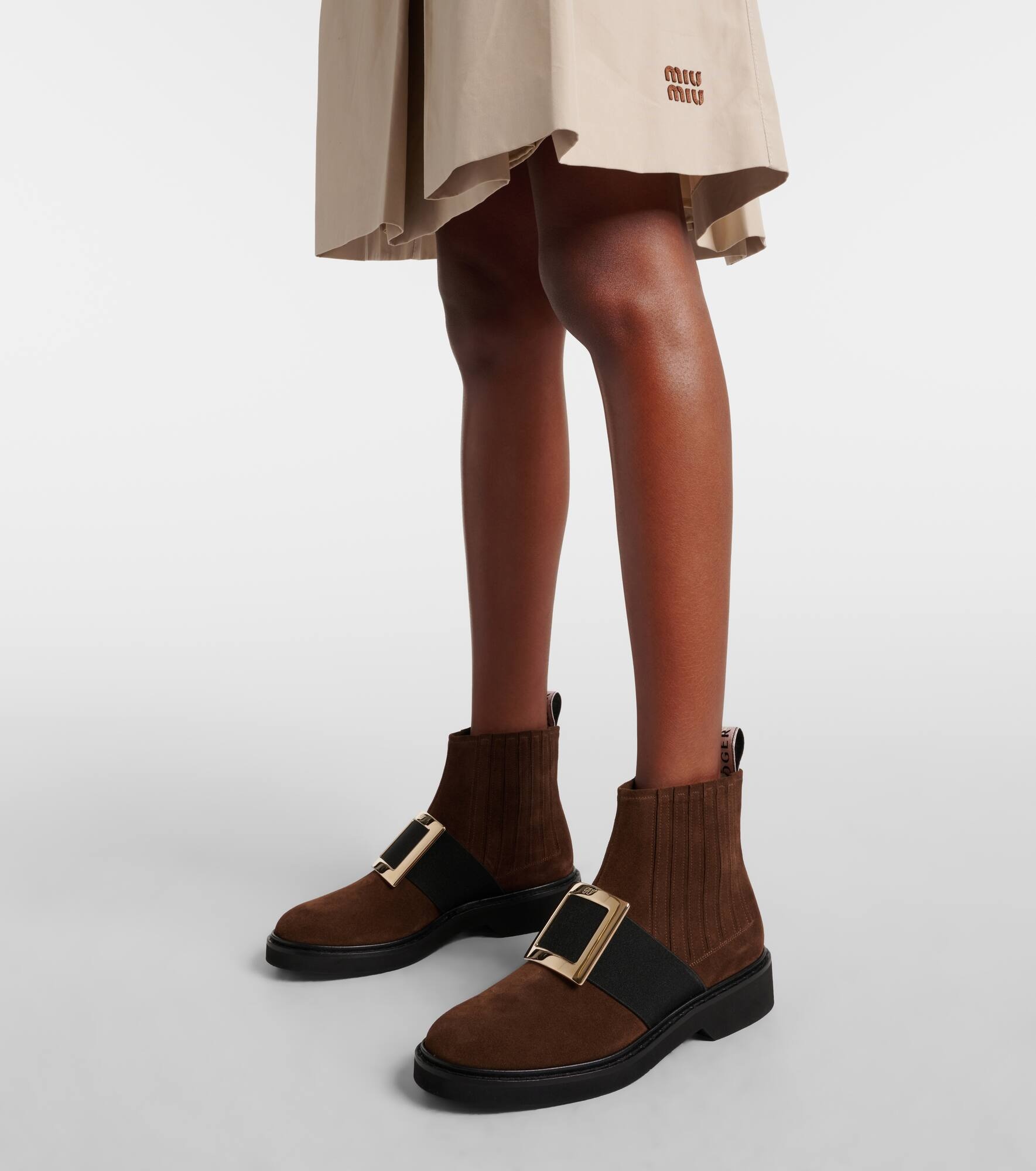 Viv' Ranger suede Chelsea boots - 4