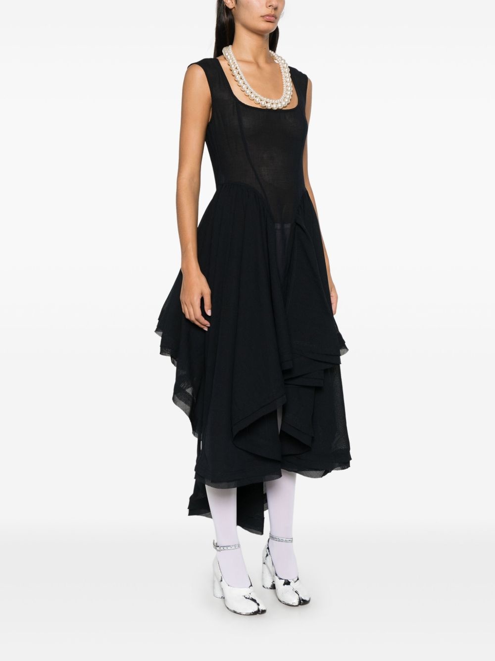 ruffled cocktail dress - 3