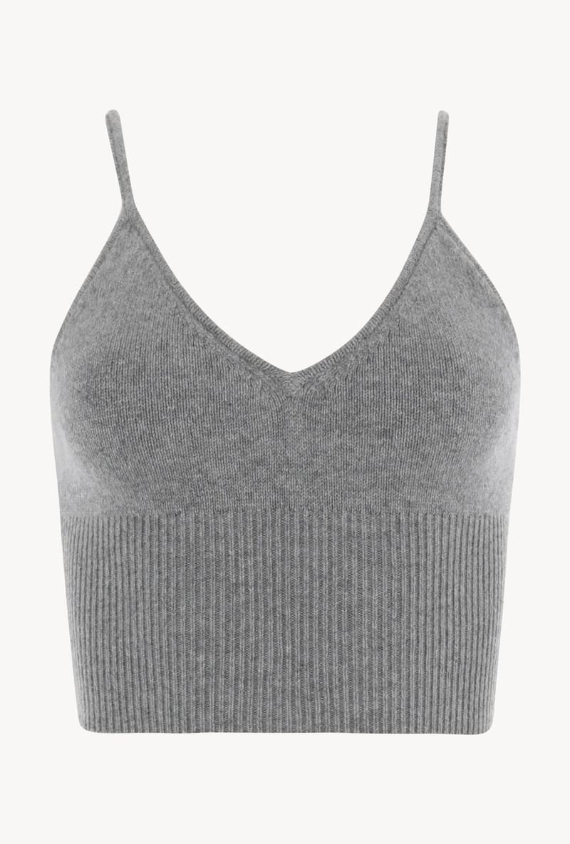 GREY CASHMERE BRALETTE 6