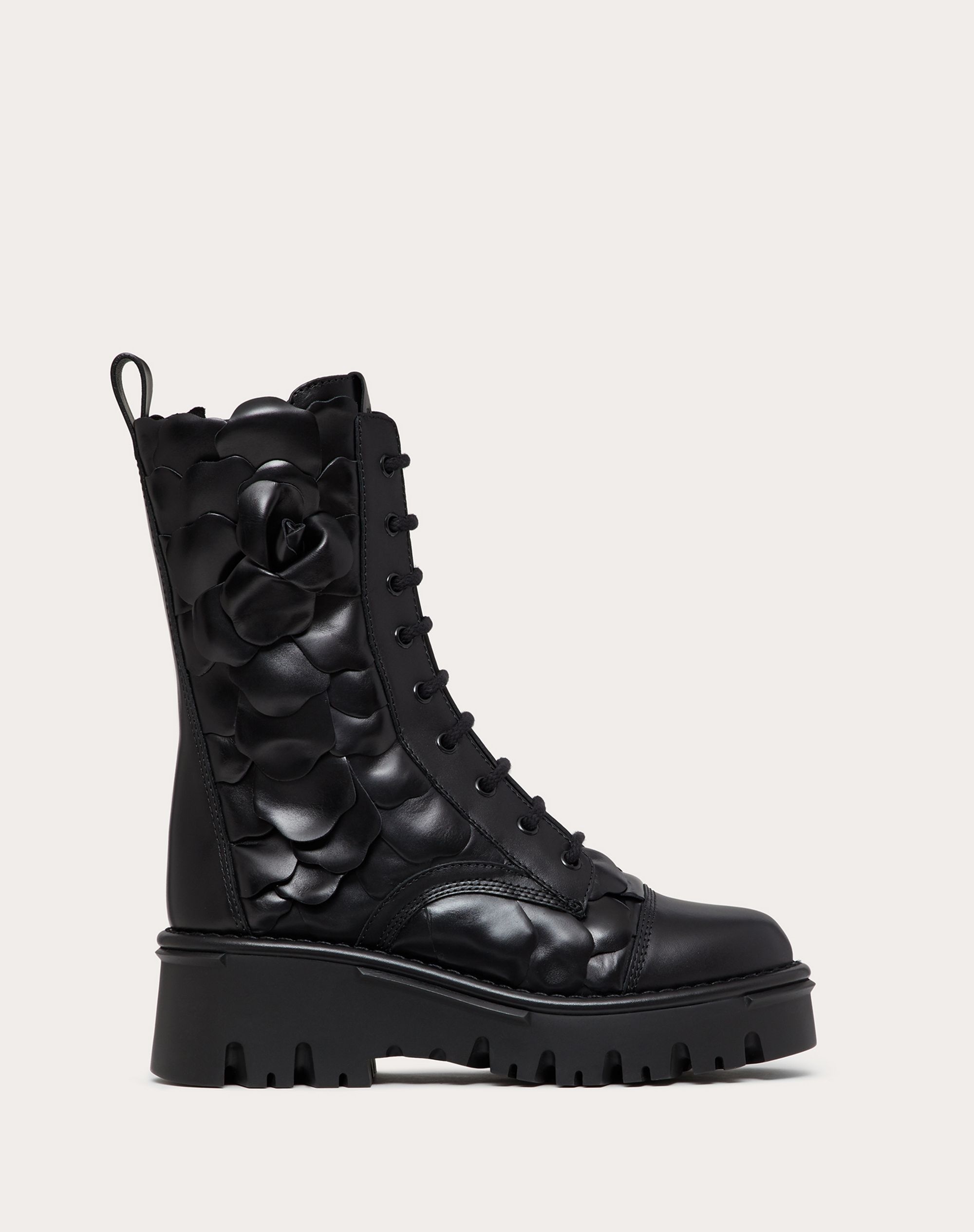 VALENTINO GARAVANI ATELIER SHOES 03 ROSE EDITION COMBAT BOOT 50MM - 1