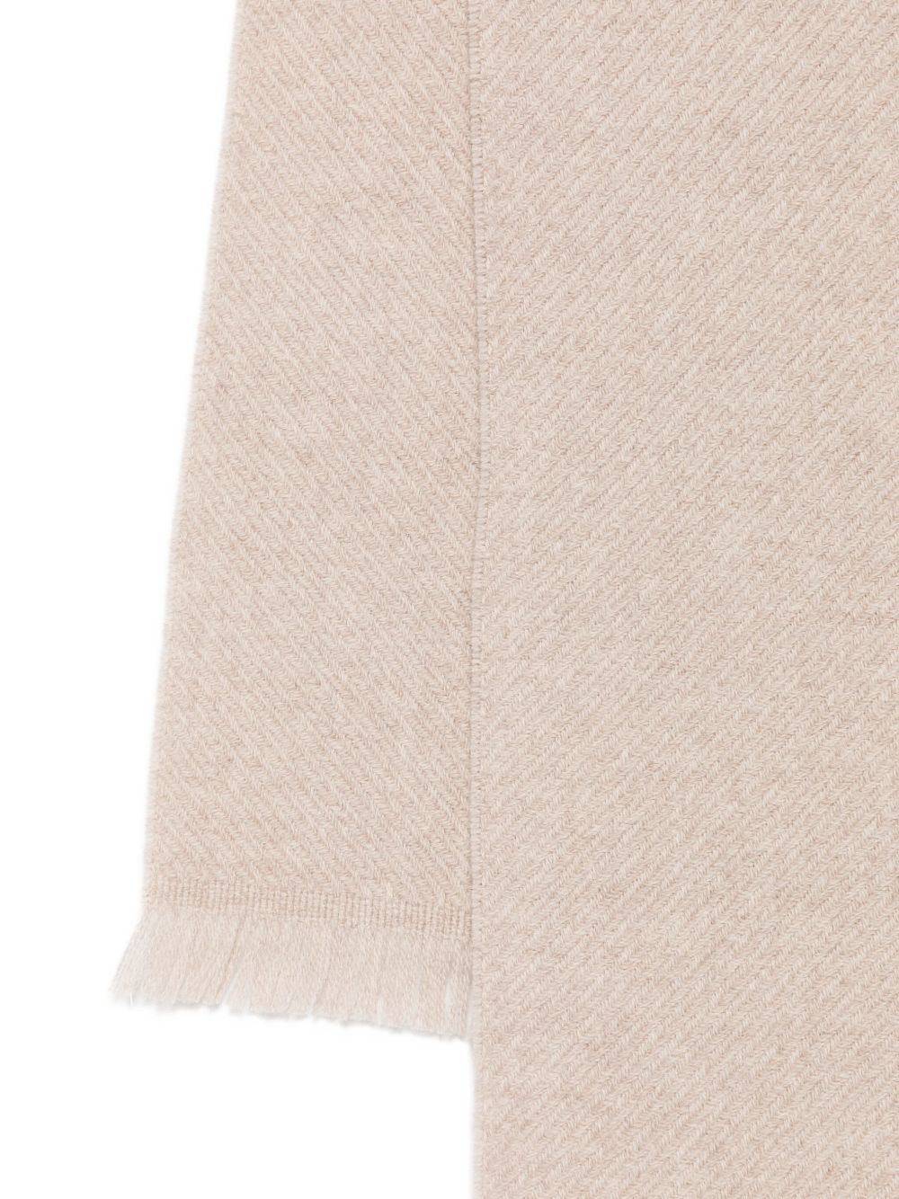herringbone-pattern scarf - 3