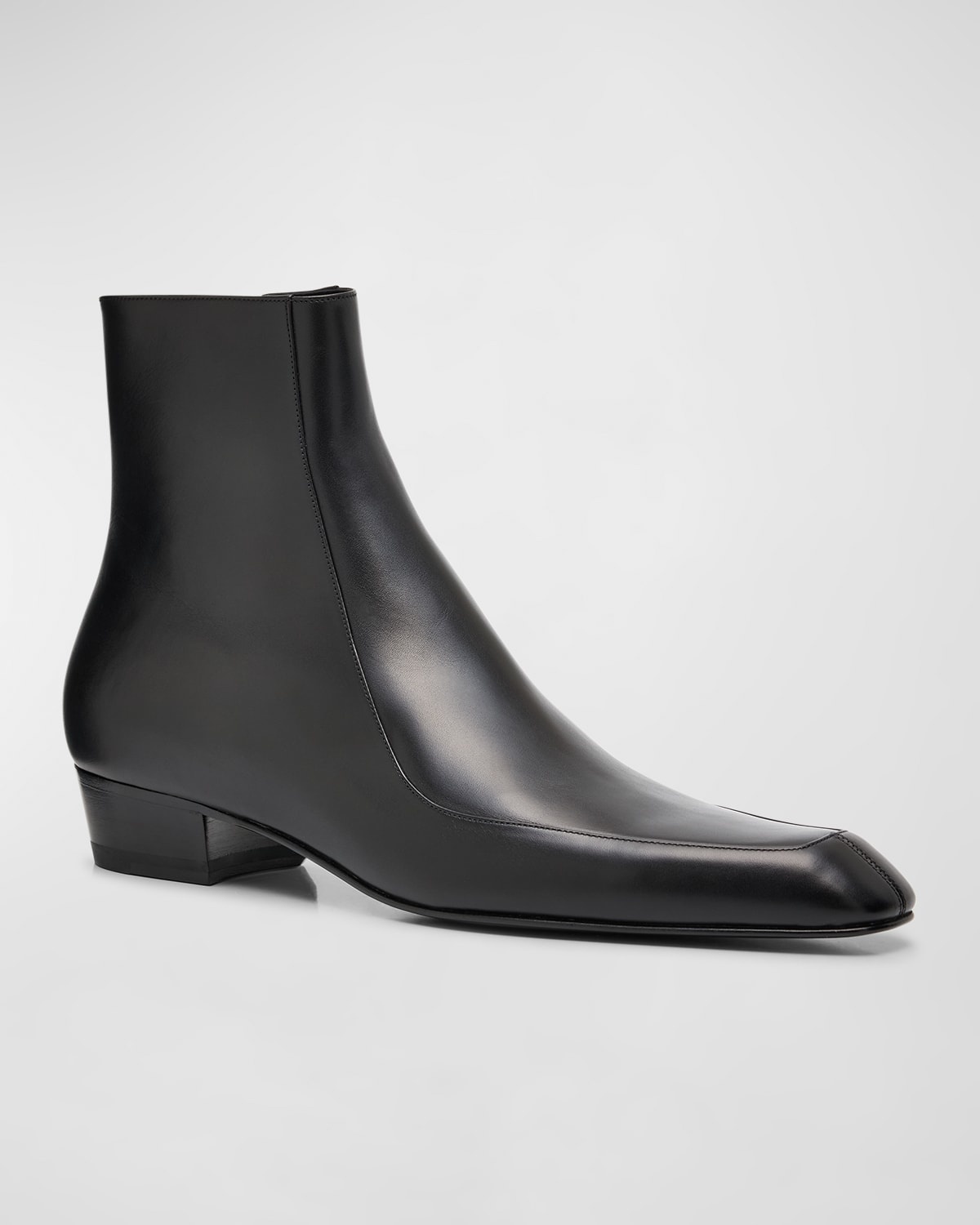 Men's Augustin Leather Ankle Boots - 3