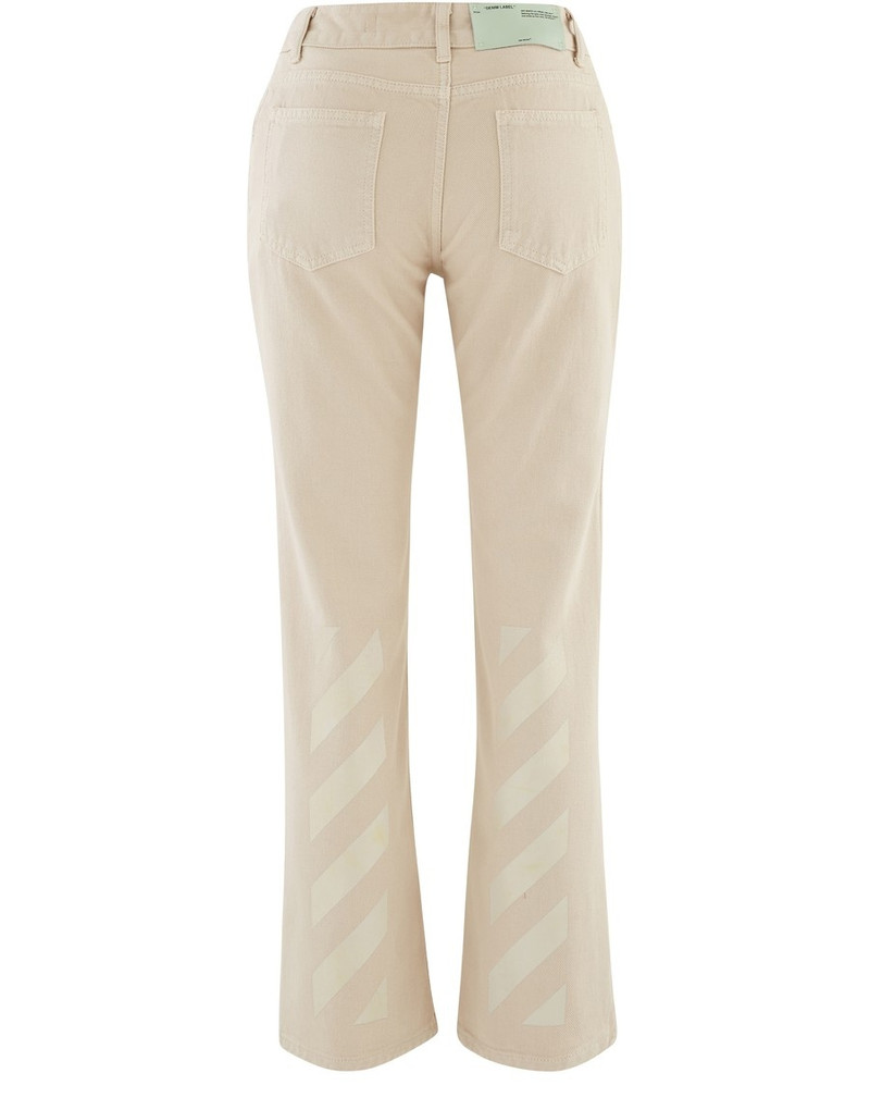 Off-White Diag cropped jeans outlook