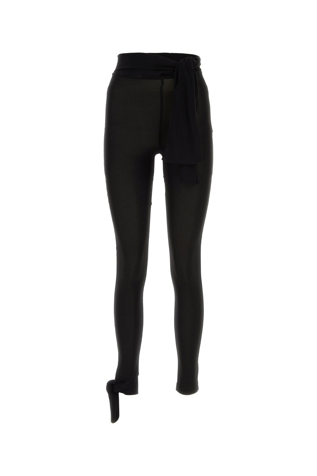 Black viscose pant - 1