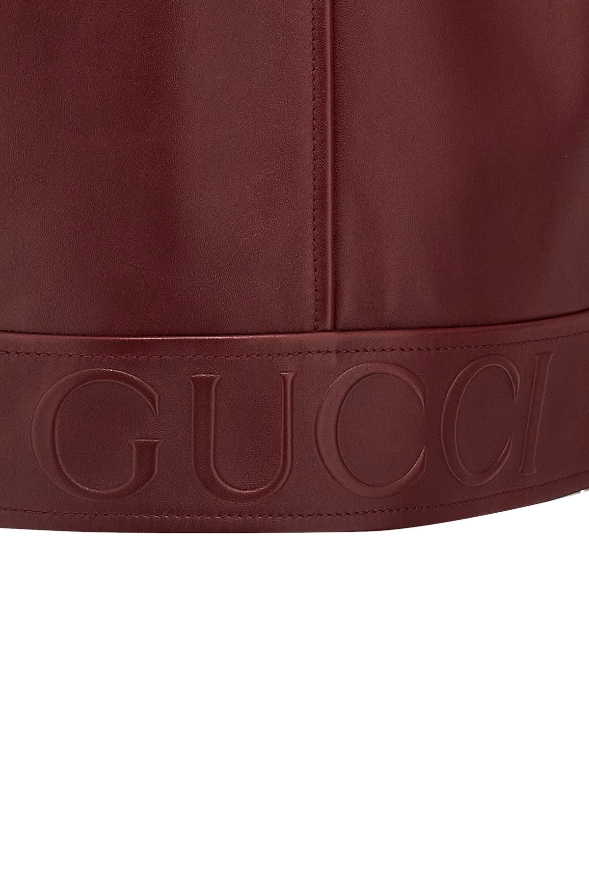 Leather biker jacket - 5