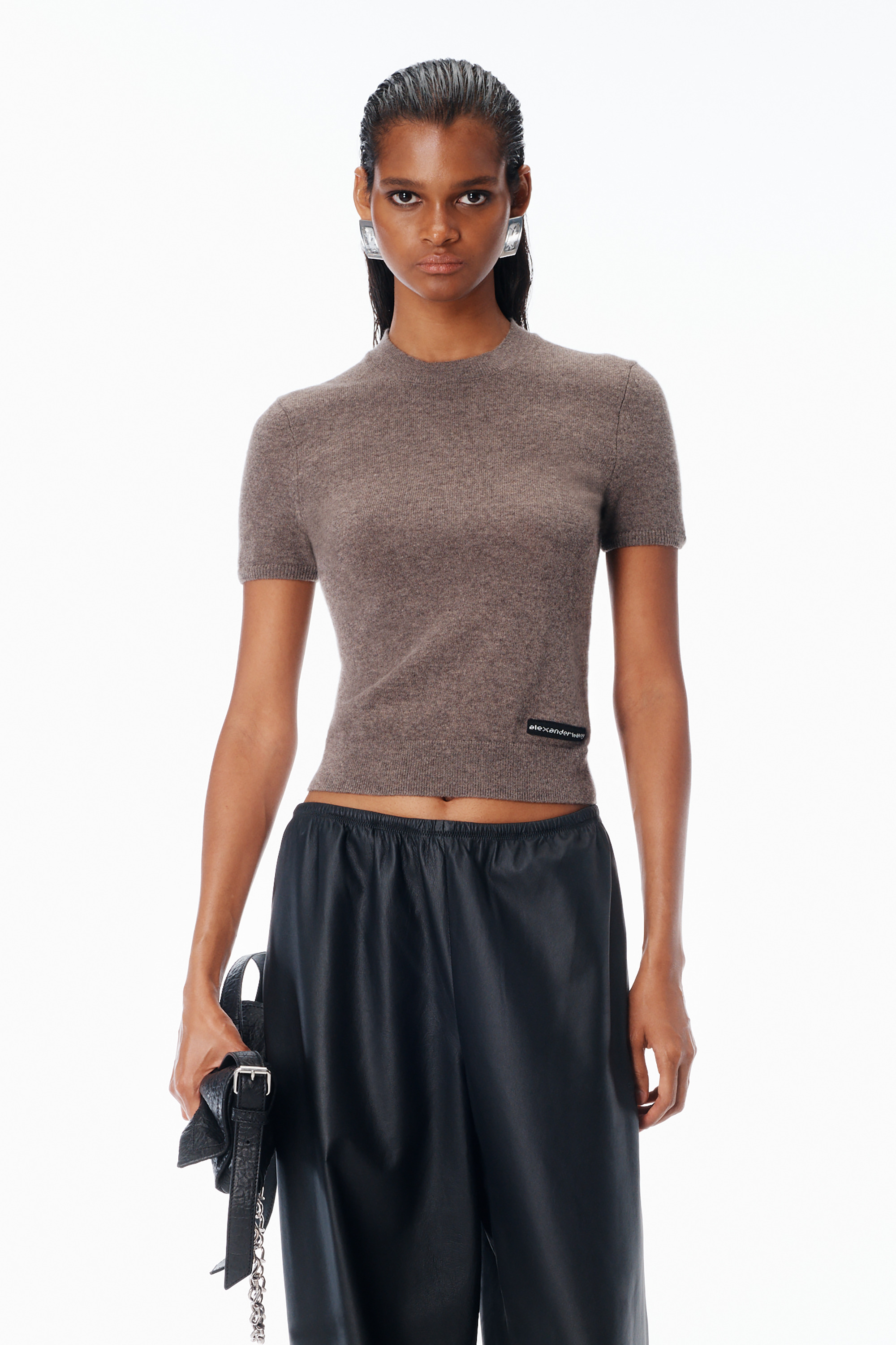 Short-Sleeve Wool Tee - 2