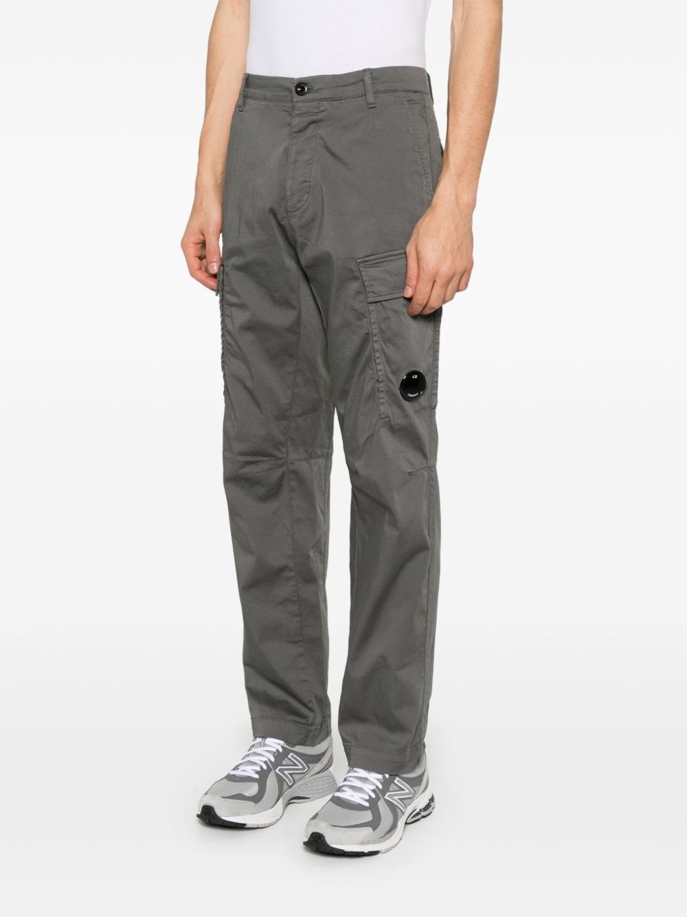 Sateen cargo trousers - 3